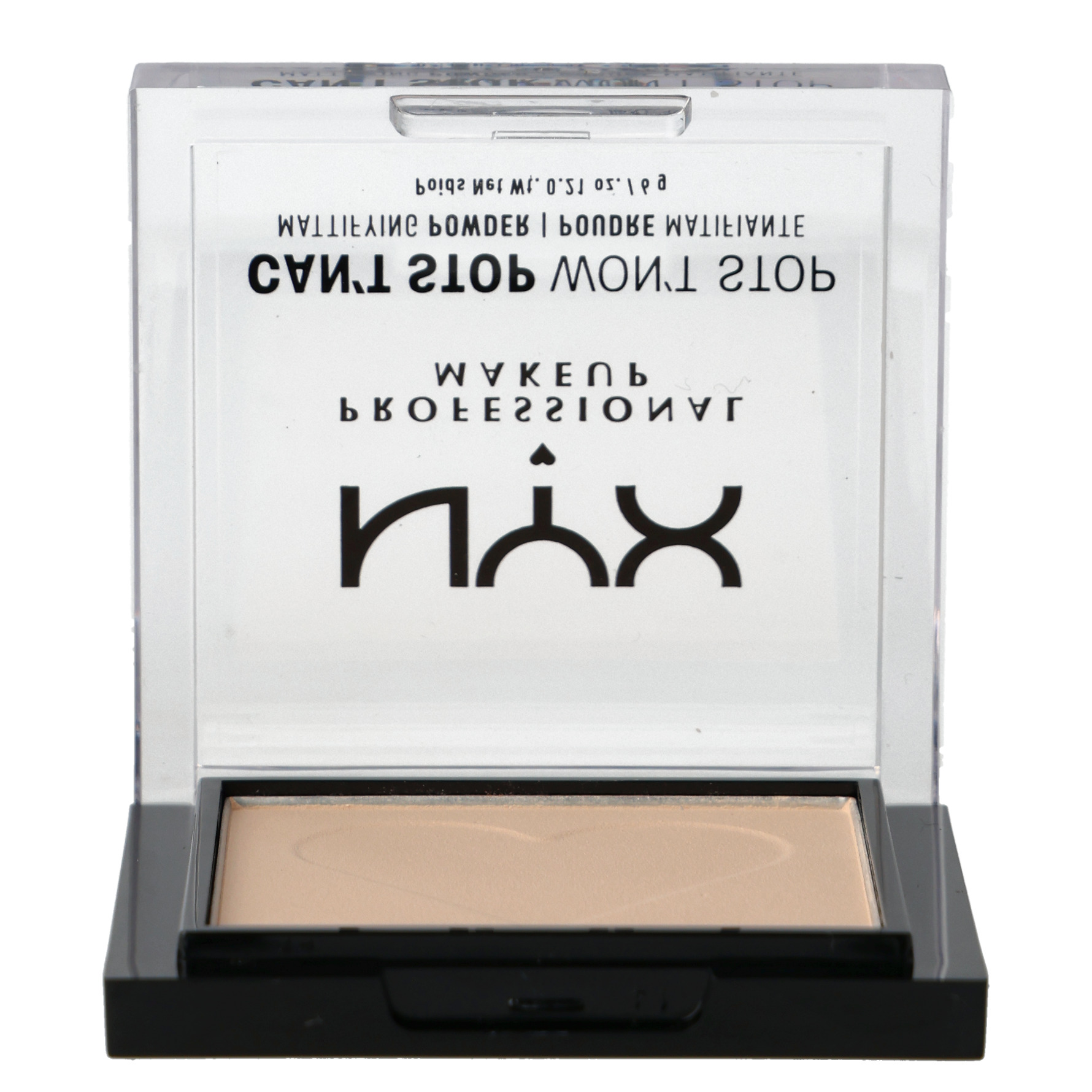 NYX PROFESSIONAL MAKEUP Can't Stop Won't Stop Mattifying Powder 03 Light Medium 03 Light Medium