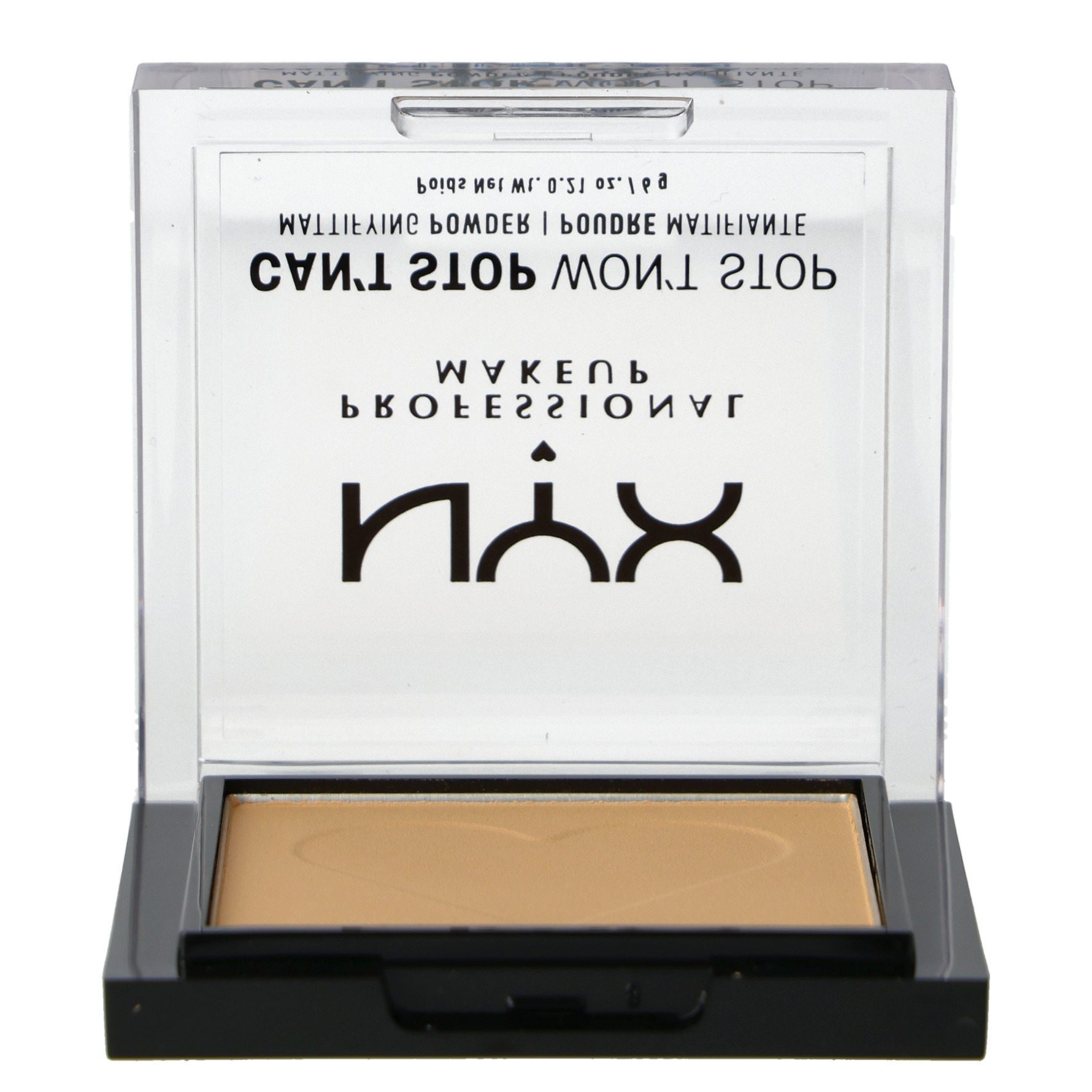 NYX PROFESSIONAL MAKEUP NYX PROFESSIONAL MAKEUP Can't Stop Won't Stop Mattifying Powder 05 Golden 05 Golden