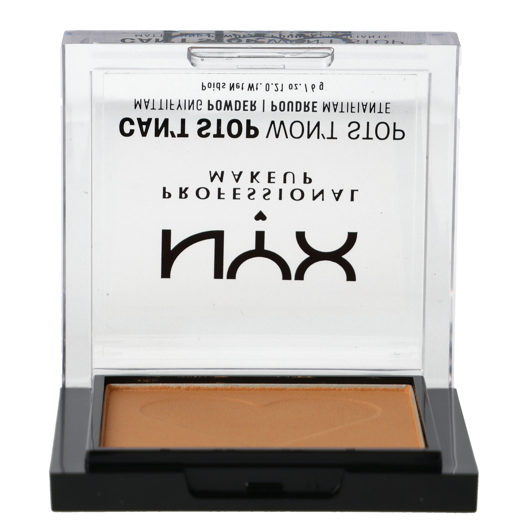 NYX PROFESSIONAL MAKEUP NYX PROFESSIONAL MAKEUP Can't Stop Won't Stop Mattifying Powder 07 Caramel 07 Caramel