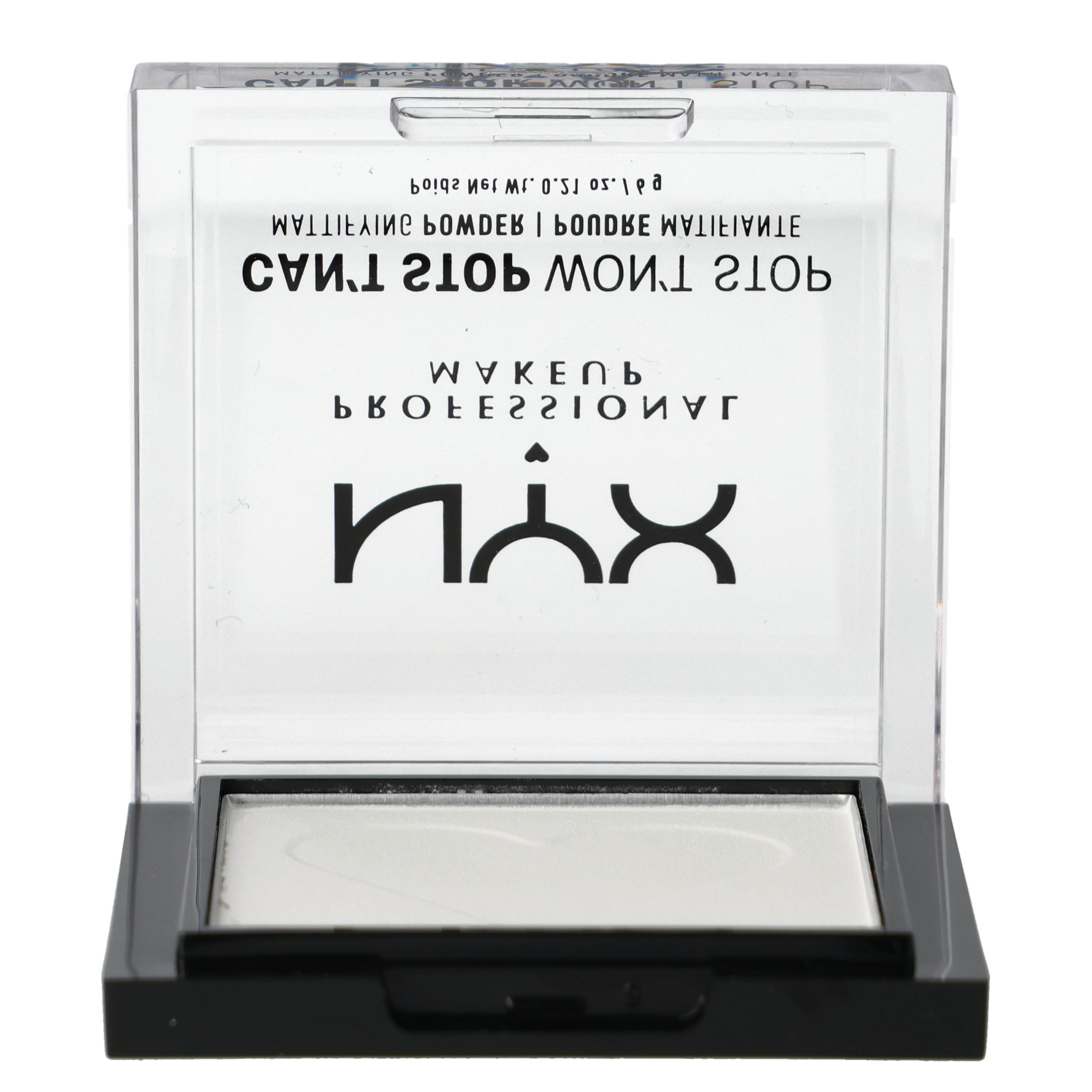 NYX PROFESSIONAL MAKEUP Can't Stop Won't Stop Mattifying Powder 11 Bright Translucent 11 Bright Translucent