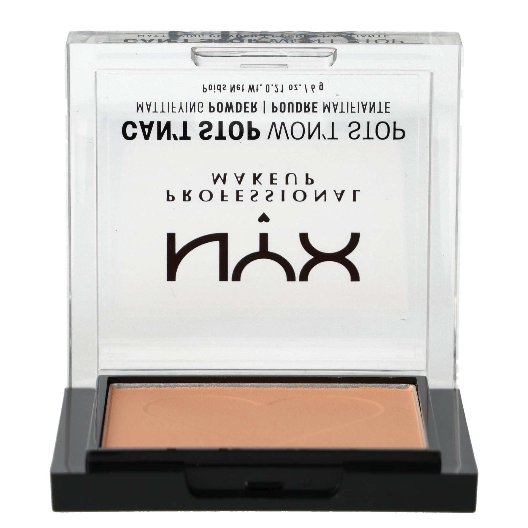 NYX PROFESSIONAL MAKEUP Can't Stop Won't Stop Mattifying Powder 13 Bright Peach 13 Bright Peach