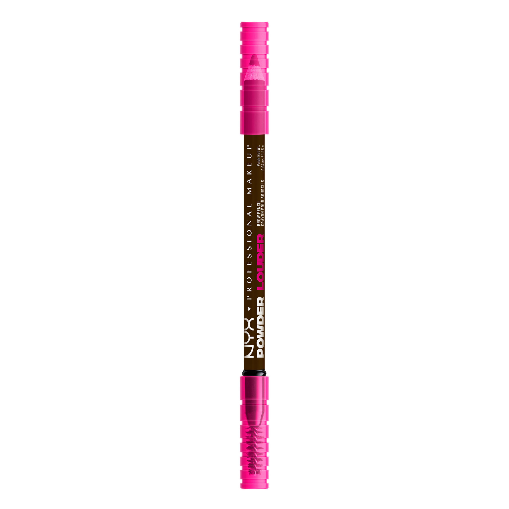 NYX PROFESSIONAL MAKEUP NYX PROFESSIONAL MAKEUP Powder Louder Brow Pencil 06 Ash Brown 06 Ash Brown