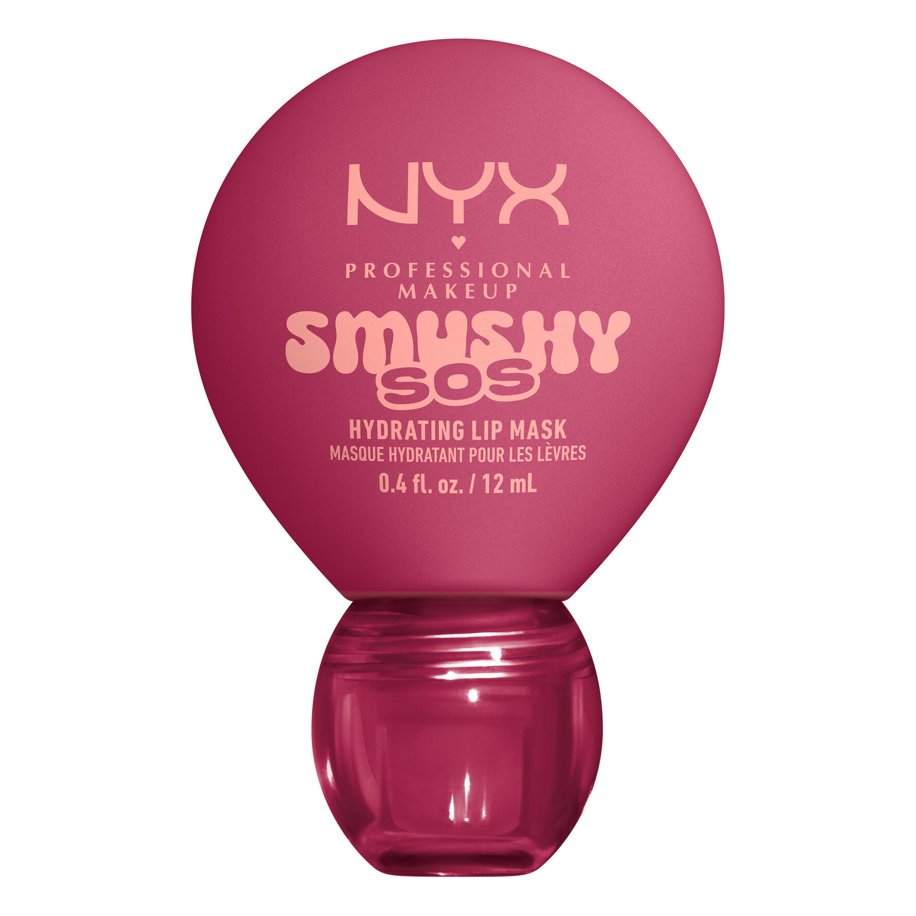 NYX PROFESSIONAL MAKEUP NYX PROFESSIONAL MAKEUP Smushy SOS Hydrating Lip Mask Rose Recharge 06 Rose Recharge 06