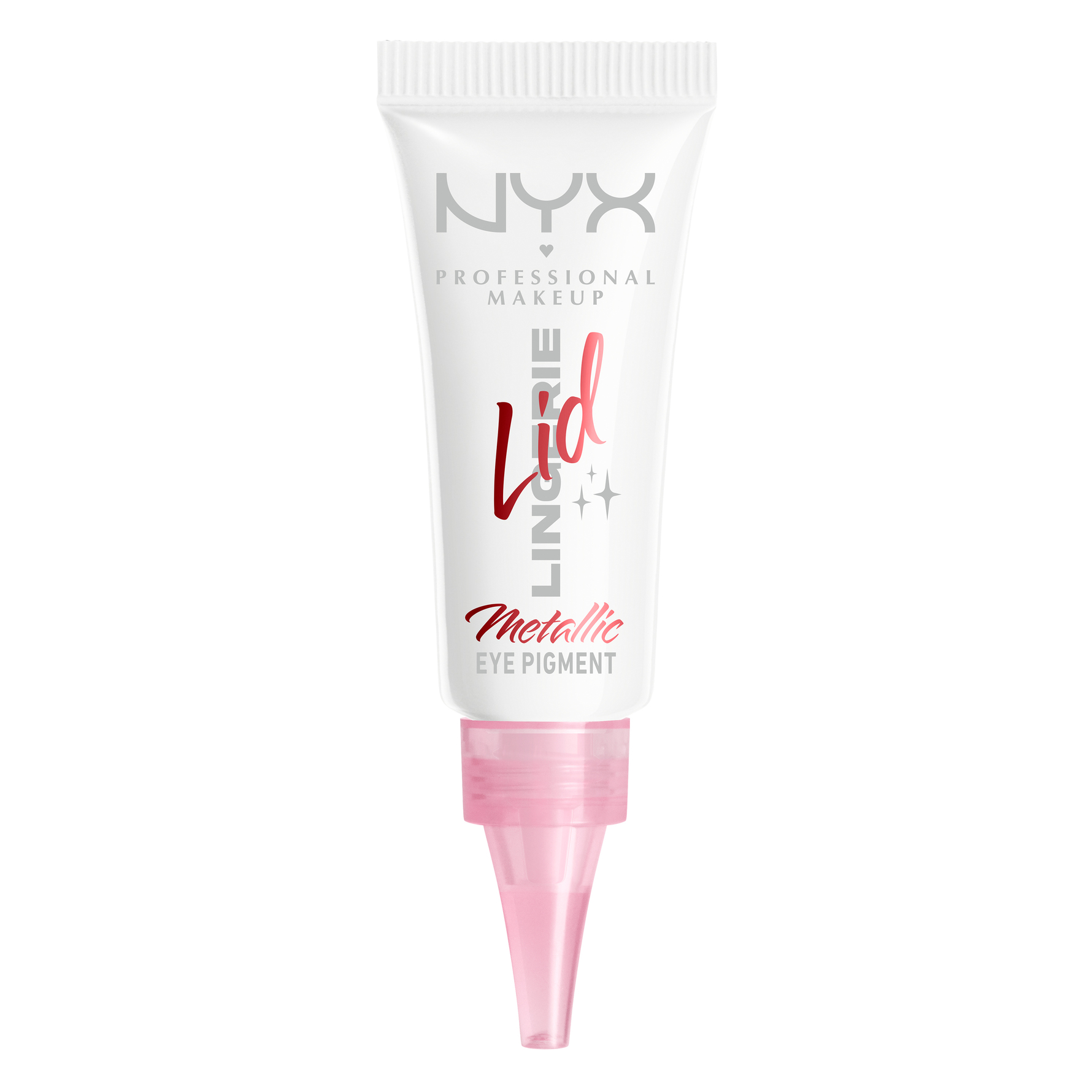 NYX PROFESSIONAL MAKEUP NYX PROFESSIONAL MAKEUP Lid Lingerie Liquid Eyeshadow Eye Shadow Satin Silver 01 Satin Silver 01