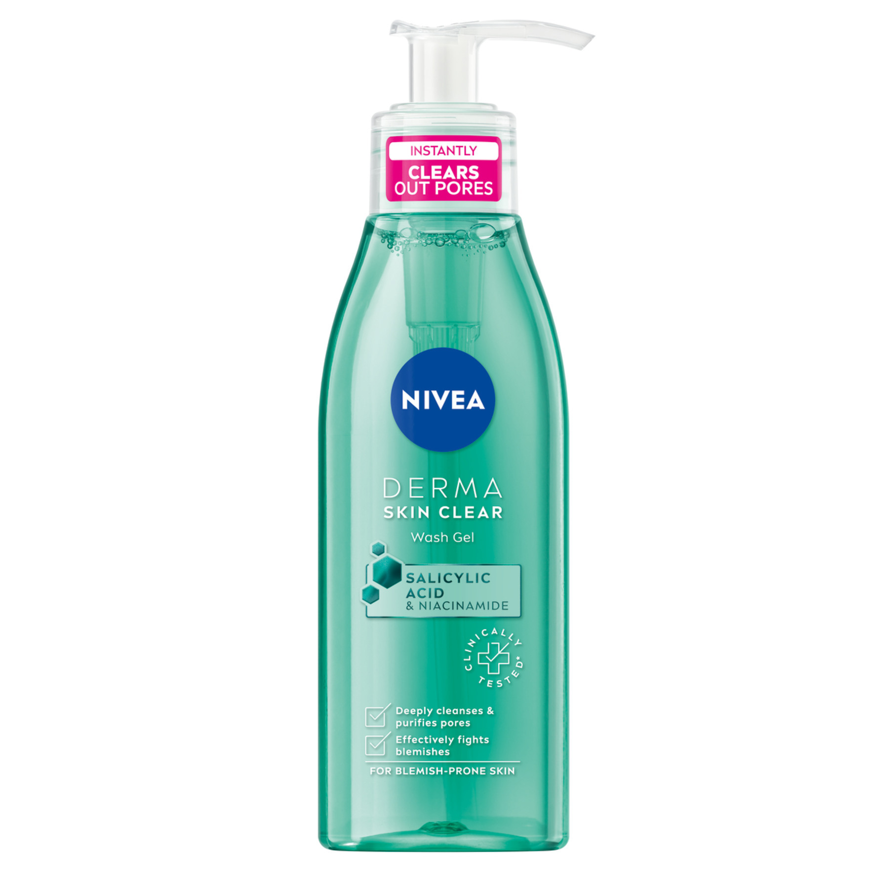 NIVEA NIVEA Derma Activate Wash Gel 150 ml 150 ml