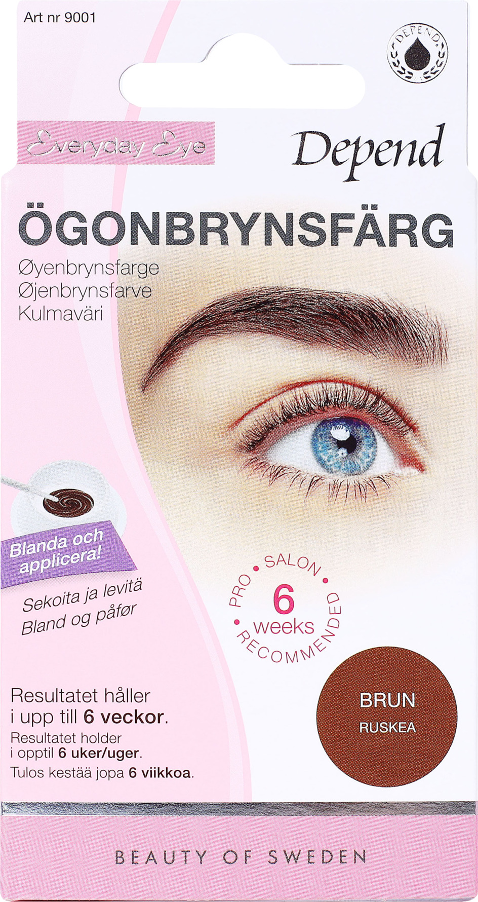 Depend Everyday Eye Eyebrow Colour Brown