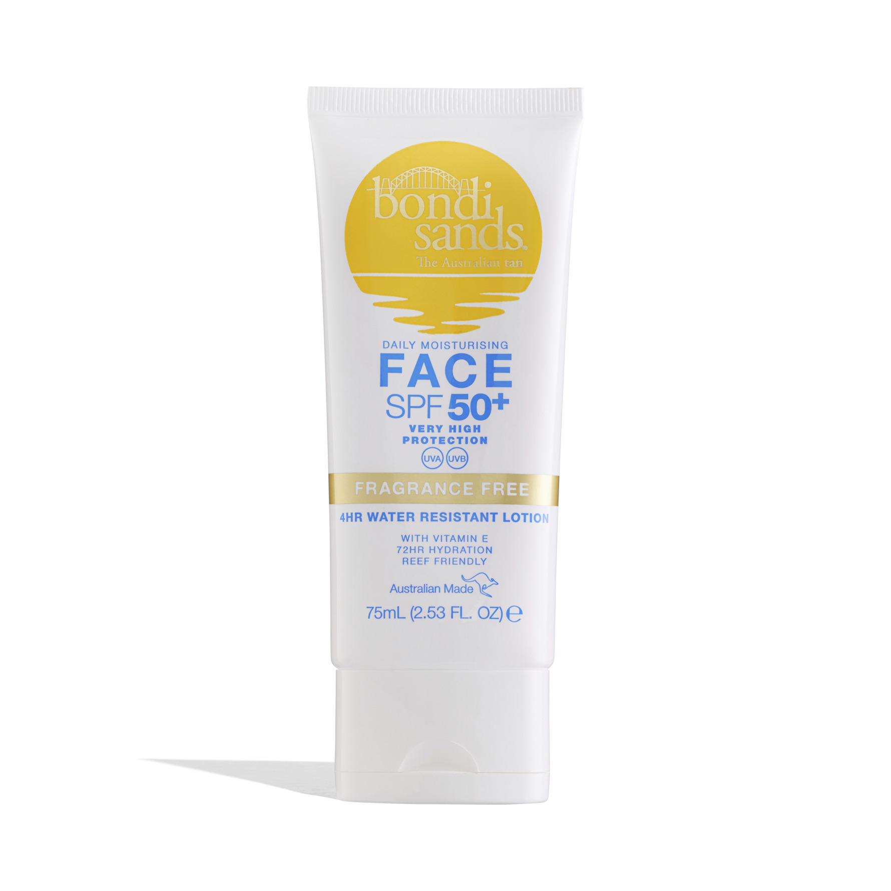 Bondi Sands SPF50+ Fragrance Free Daily Face Lotion 75 ml 75 ml