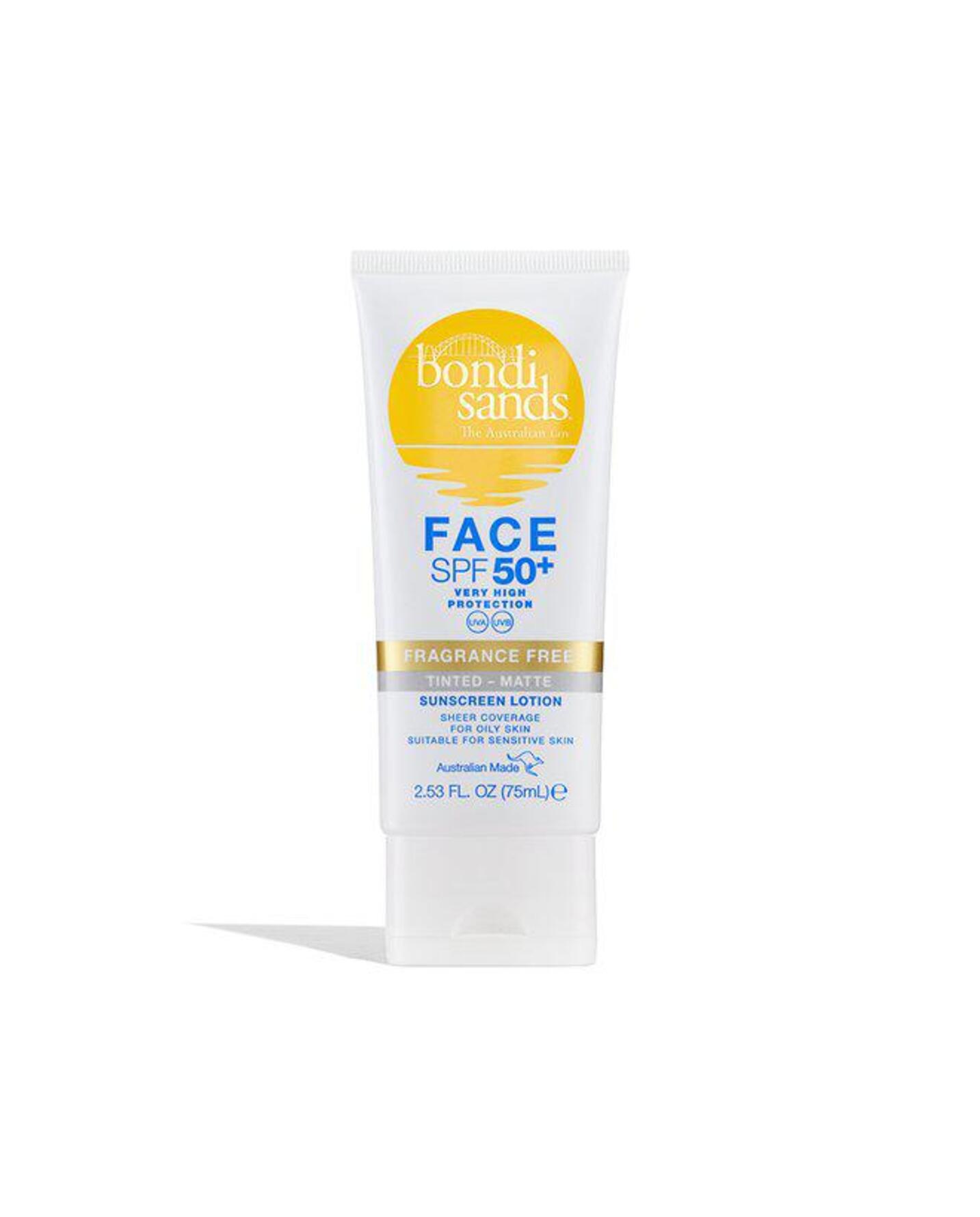 Bondi Sands Matte Tinted Face Lotion SPF50+ 75 ml 75 ml