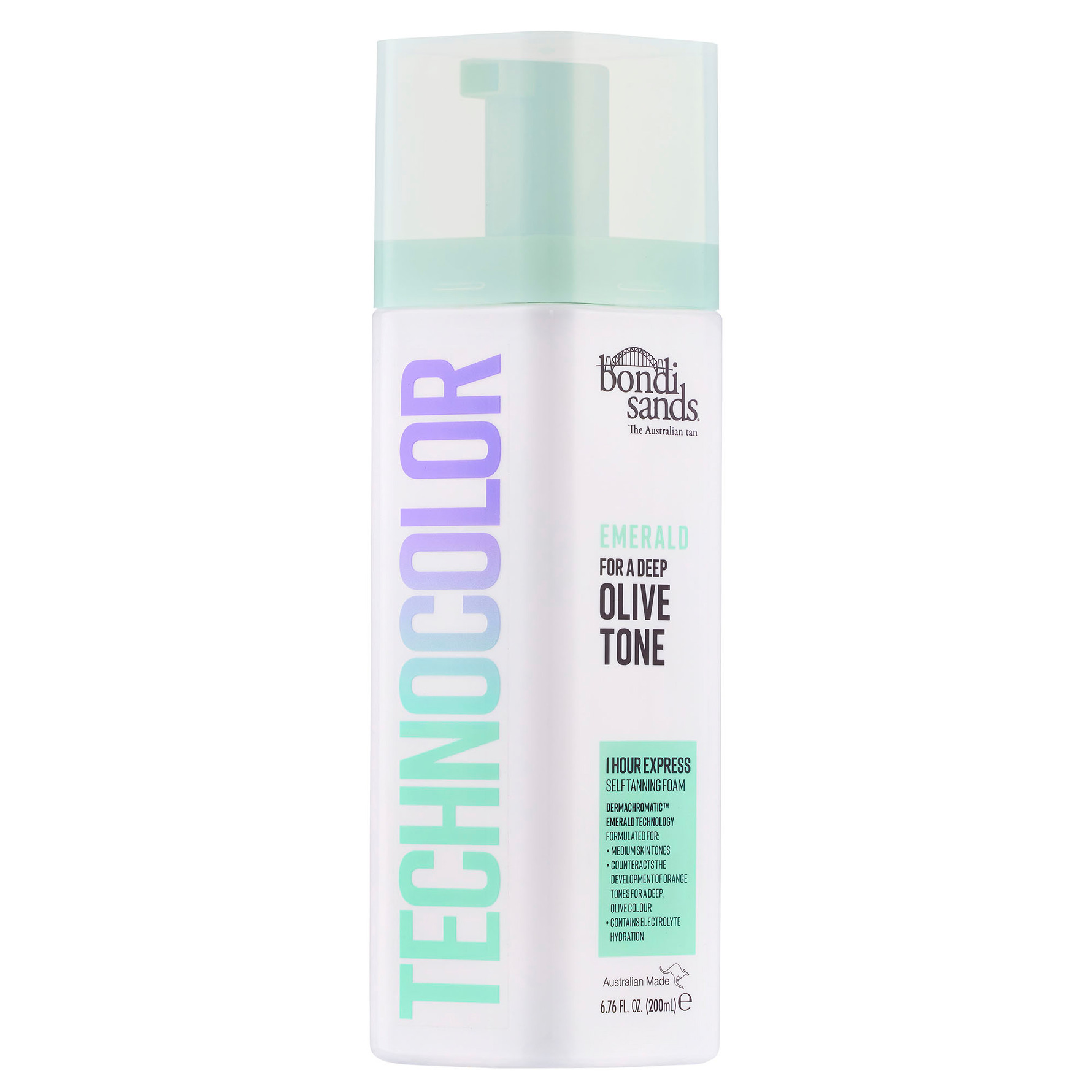 Bondi Sands Technocolor 1 Hour Express Self Tanning Foam Emerald