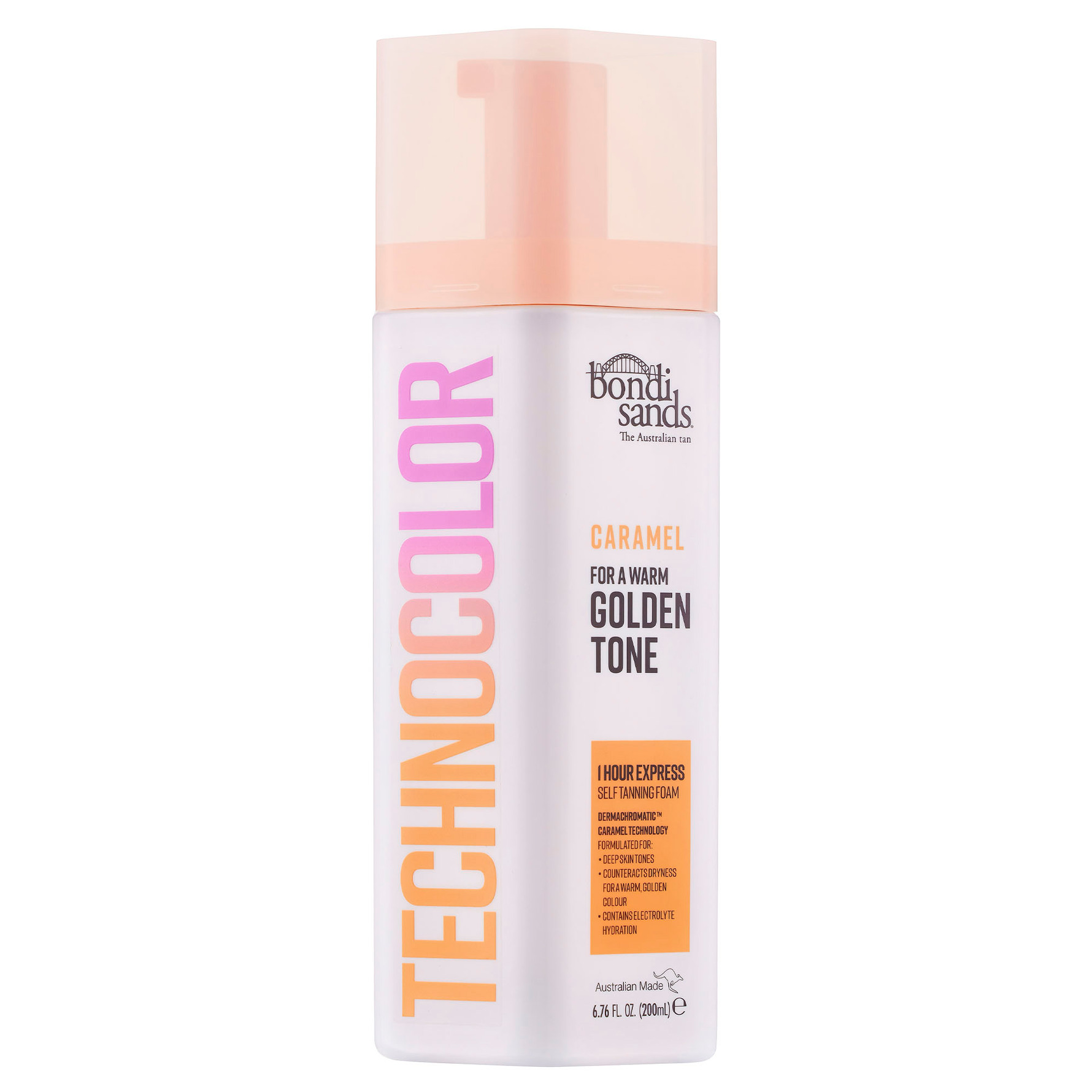 Bondi Sands Technocolor 1 Hour Express Self Tanning Foam Caramel Caramel