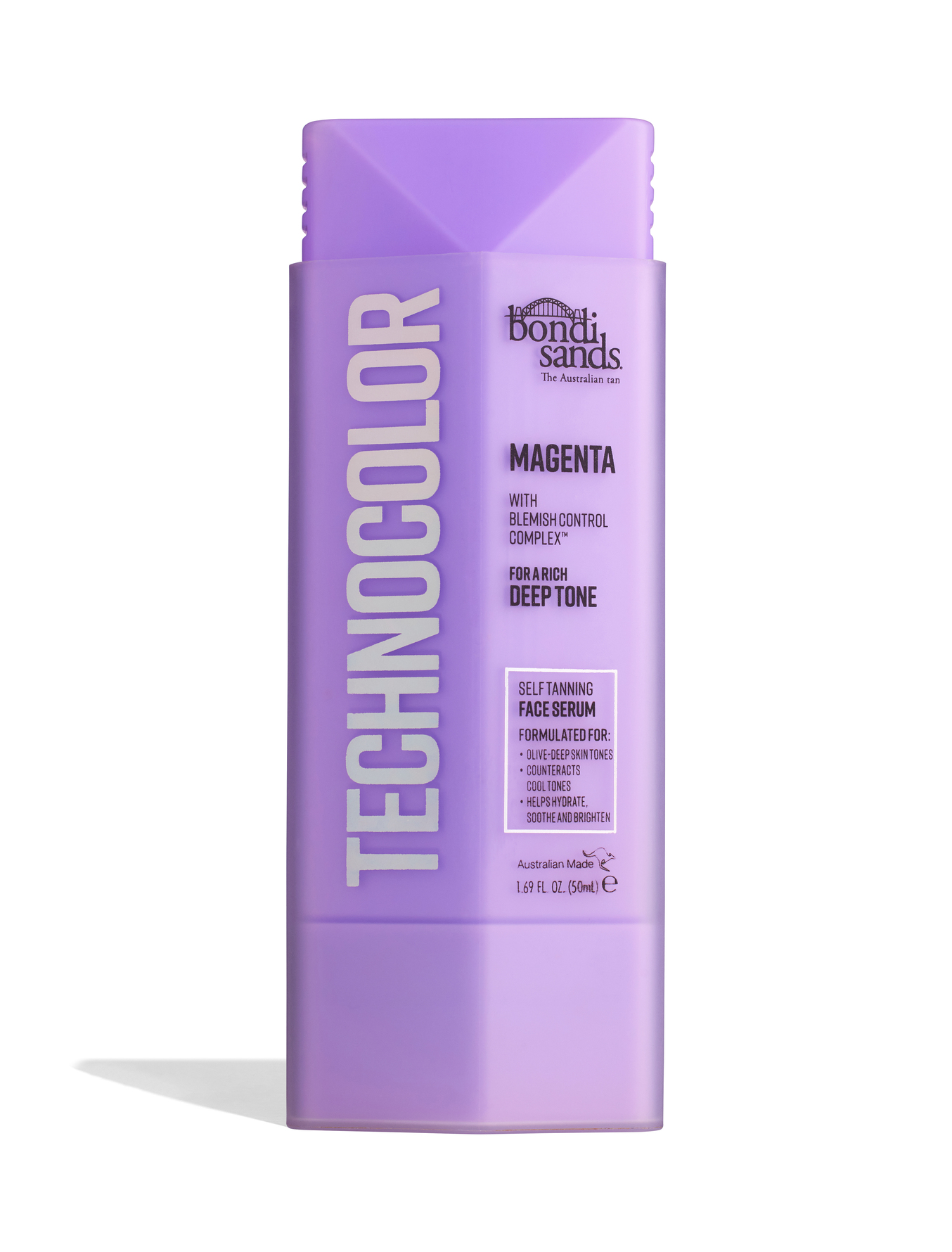 Bondi Sands Technocolor Self Tanning Face Serum Magenta Magenta