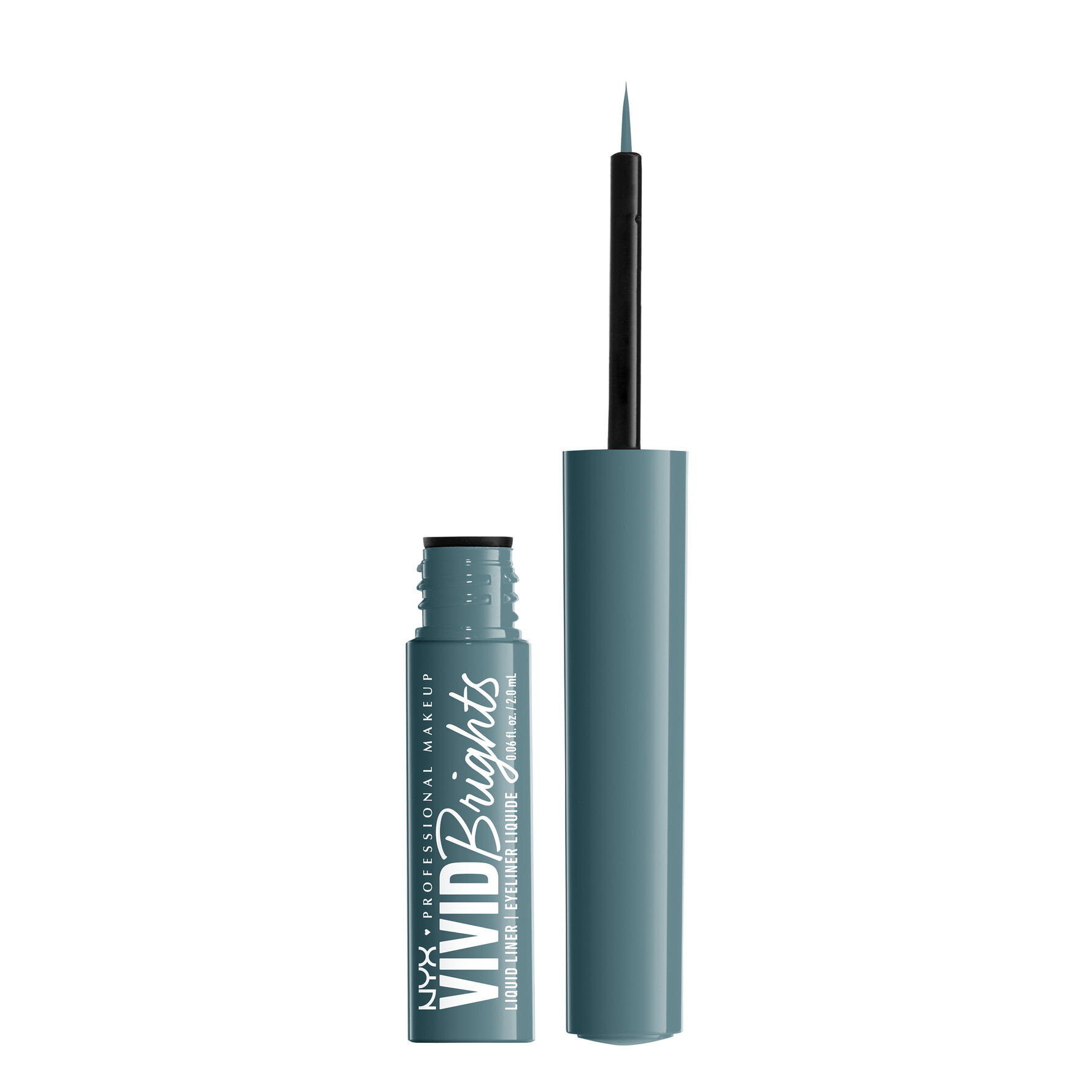 NYX PROFESSIONAL MAKEUP Vivid Bright Liquid Liner 01 Cyan Simp 01 Cyan Simp