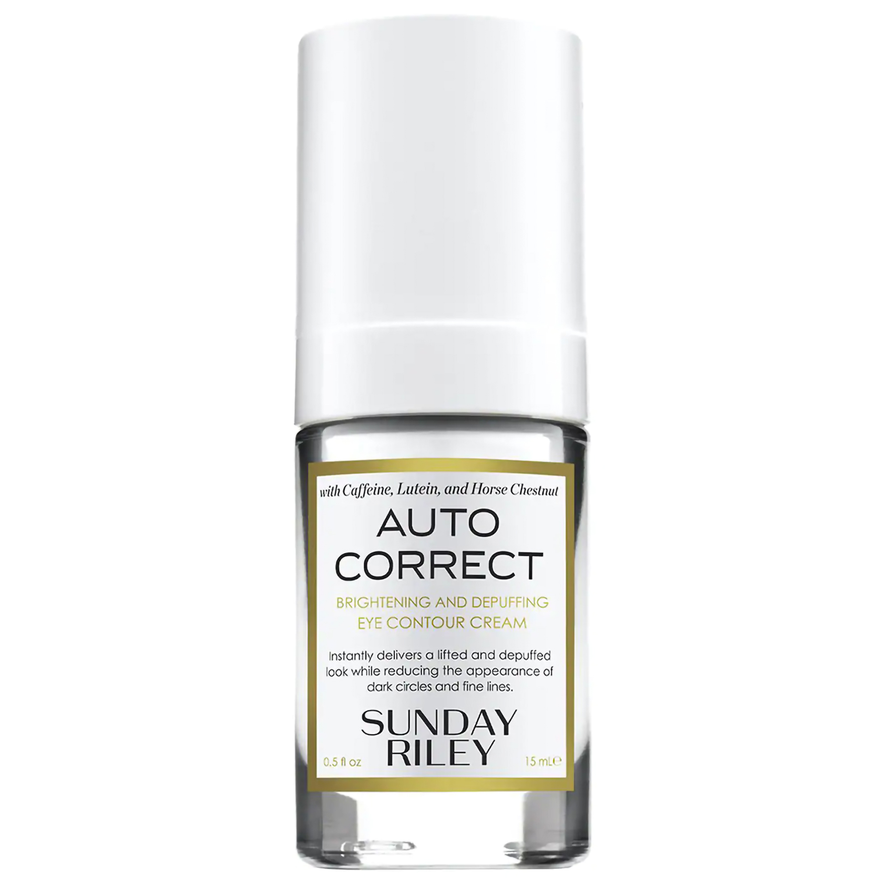 SUNDAY RILEY Auto Correct Brightening And Depuffing Eye Contour Cream 15 ml