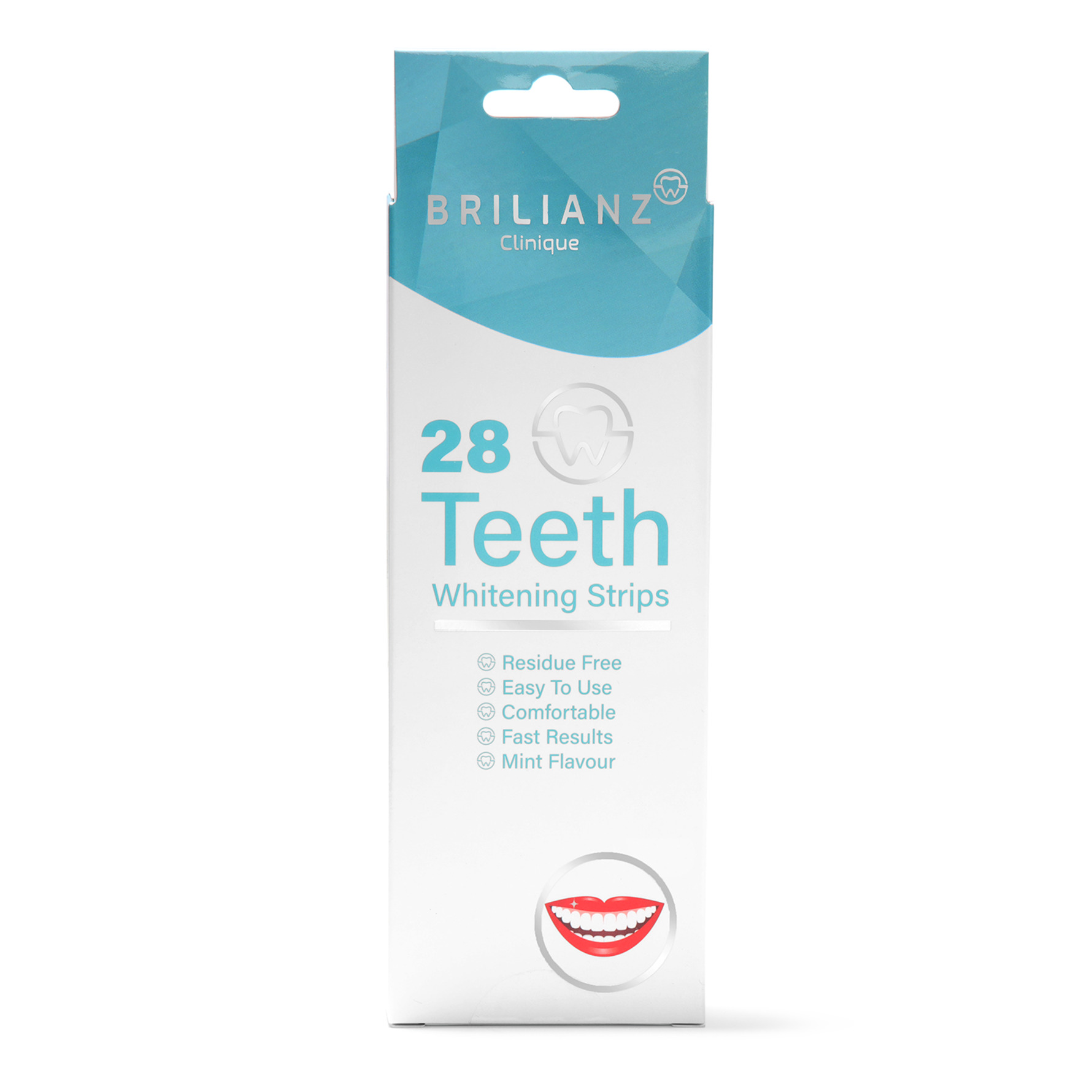 Køb Teeth Whitening Strips 28 stk fra Brilianz Matas