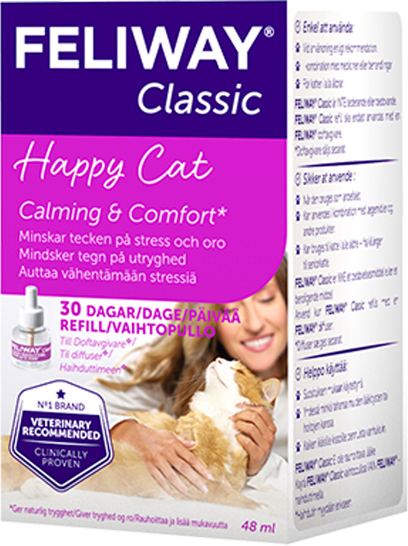 Køb Classic Refill 48 ml fra Feliway - Matas