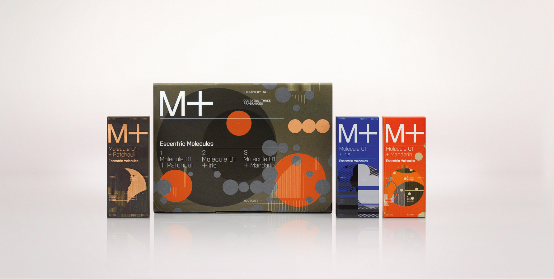 Escentric Molecules M+ Patchouli Iris Mandarin Discovery Set 3 x 2 ml 3 x 2 ml