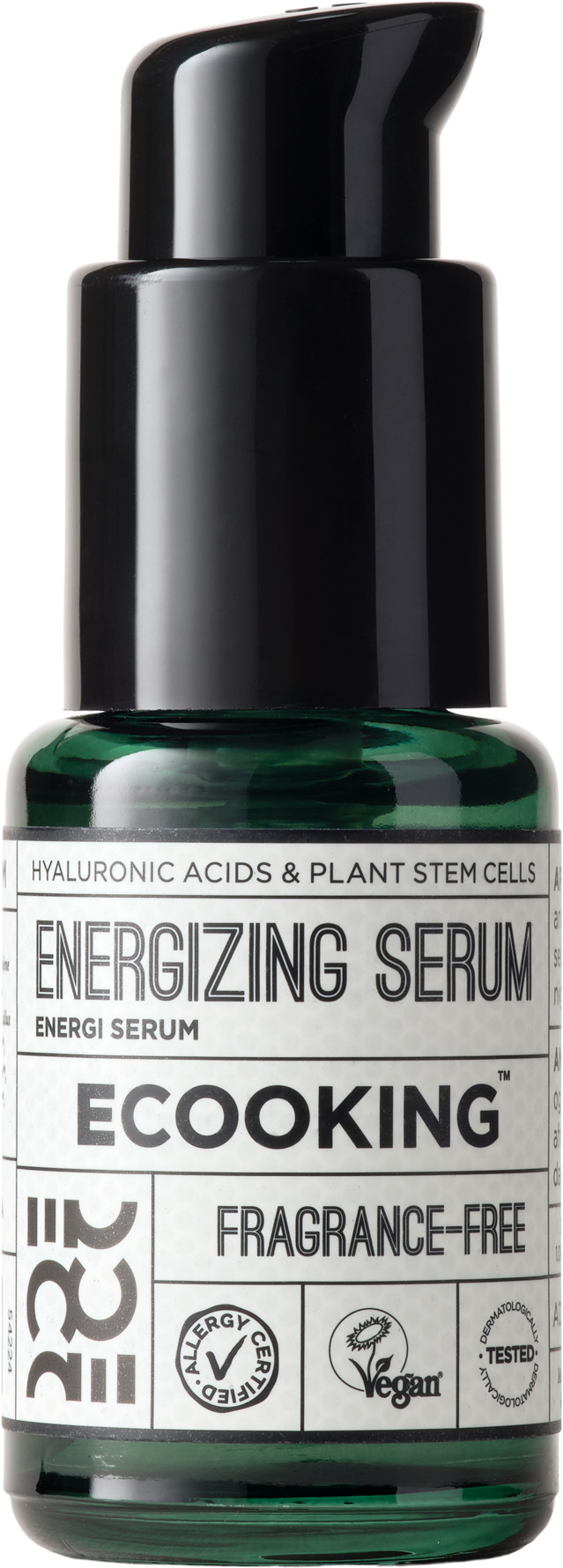 Ecooking Energizing Serum Fragrance Free 30 ml