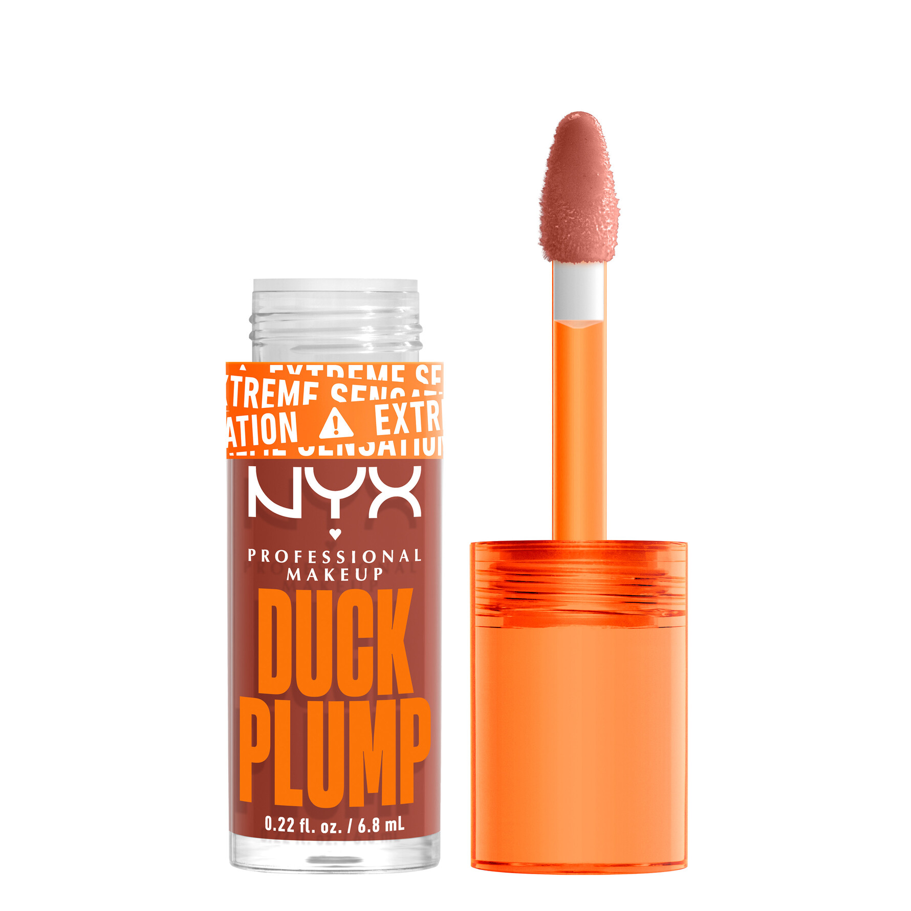 NYX PROFESSIONAL MAKEUP NYX PROFESSIONAL MAKEUP Duck Plump Lip Gloss 05 Brown of Applause 05 Brown of Applause