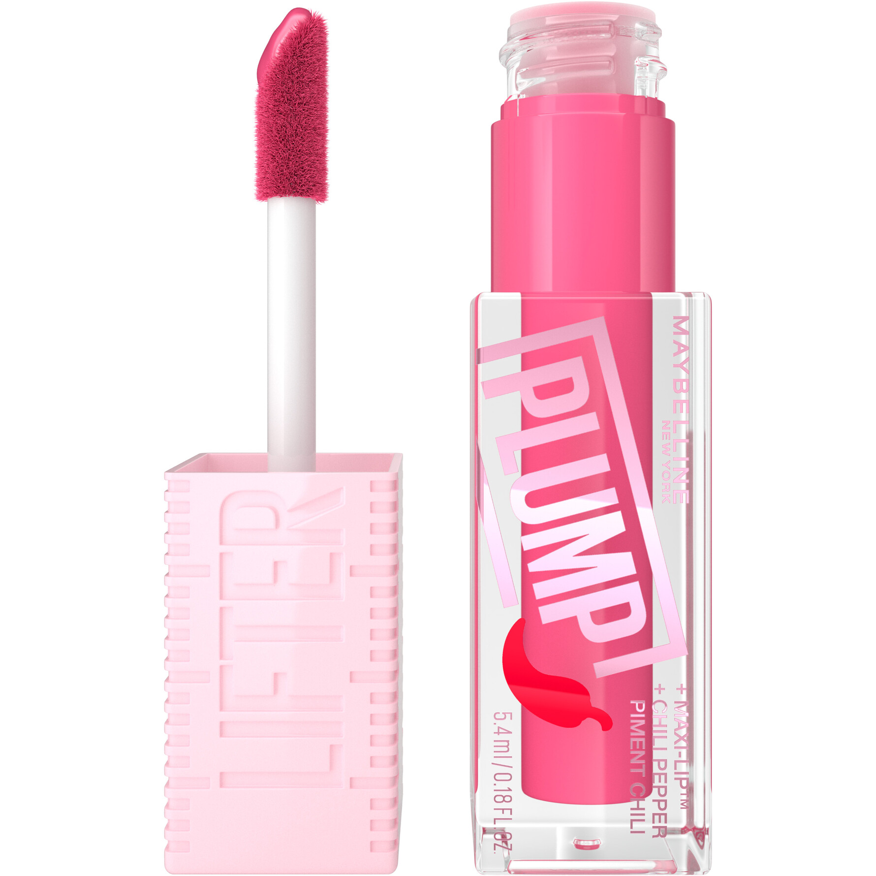 Maybelline New York Lifter Plump Lip Gloss 003 Pink Sting 003 Pink Sting