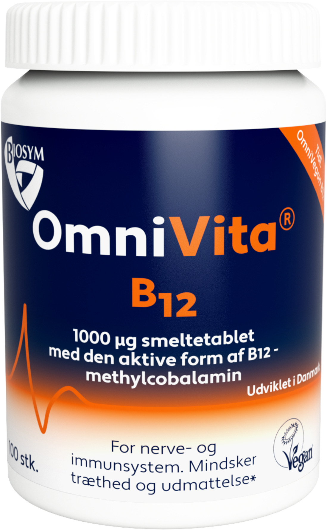 Køb OmniVita® B12 100 tabl. fra Biosym Matas