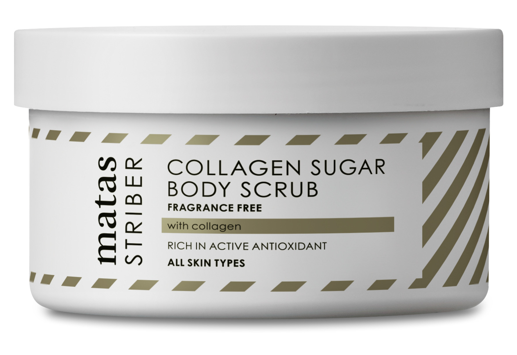 Matas Striber Collagen Sugar Body Scrub Fragrance Free 250 g 250 g