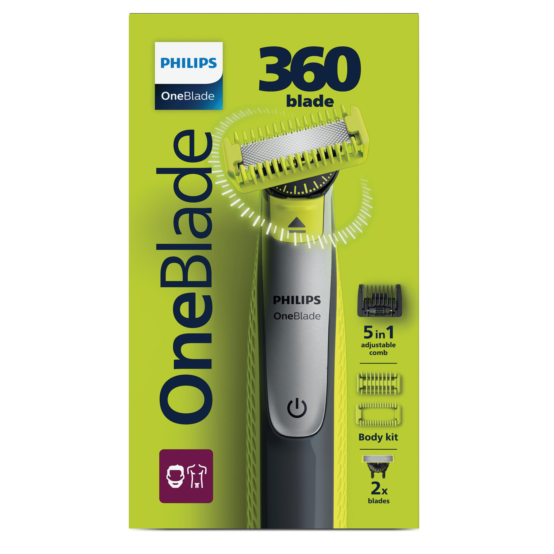 Face & Body 360 Black/Green Black
