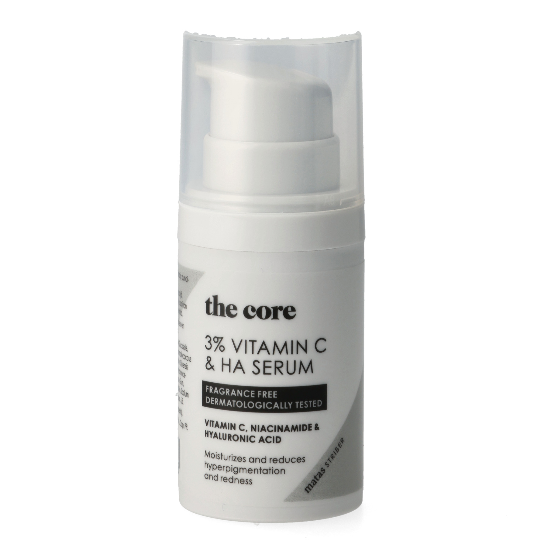 Matas Striber The Core 3 % Vitamin C & HA Serum No Perfume 30 ml 30 ml