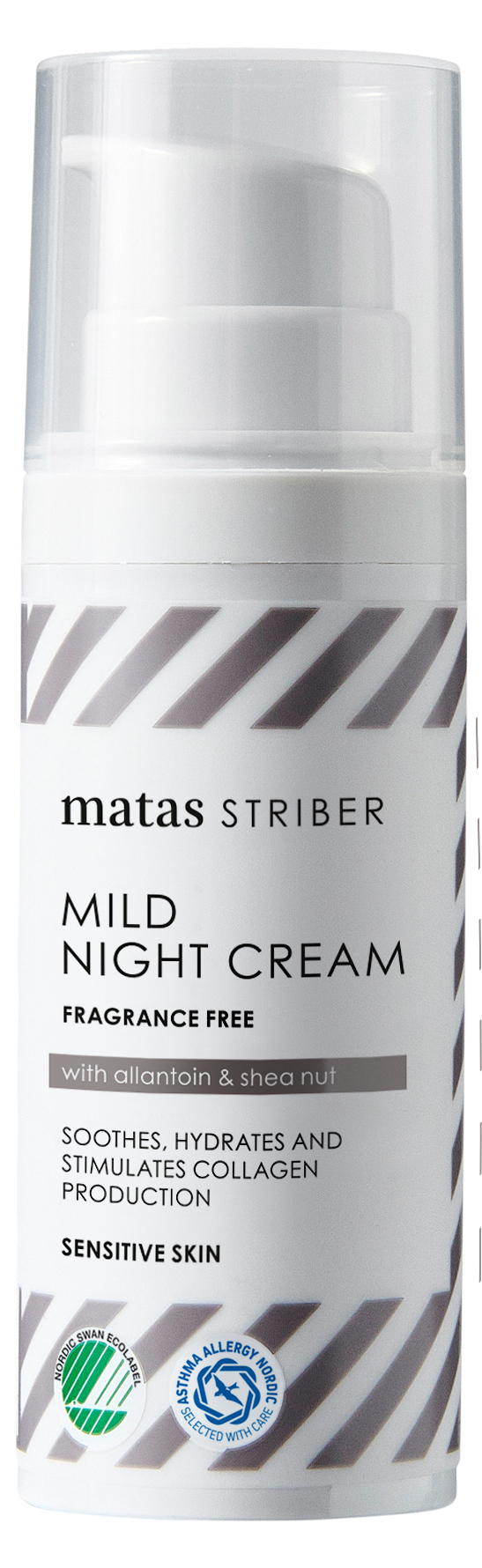 Matas Striber Mild Night Creme For Sensitive Skin 50 ml 50 ml