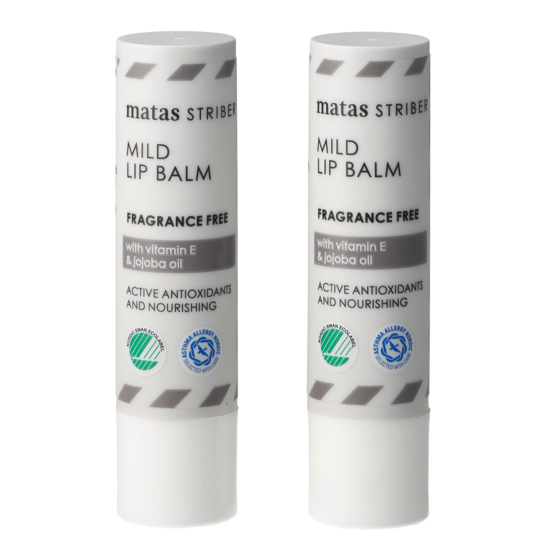 Matas Striber Mild Lip Balm Sticks 2 pcs 2 pcs