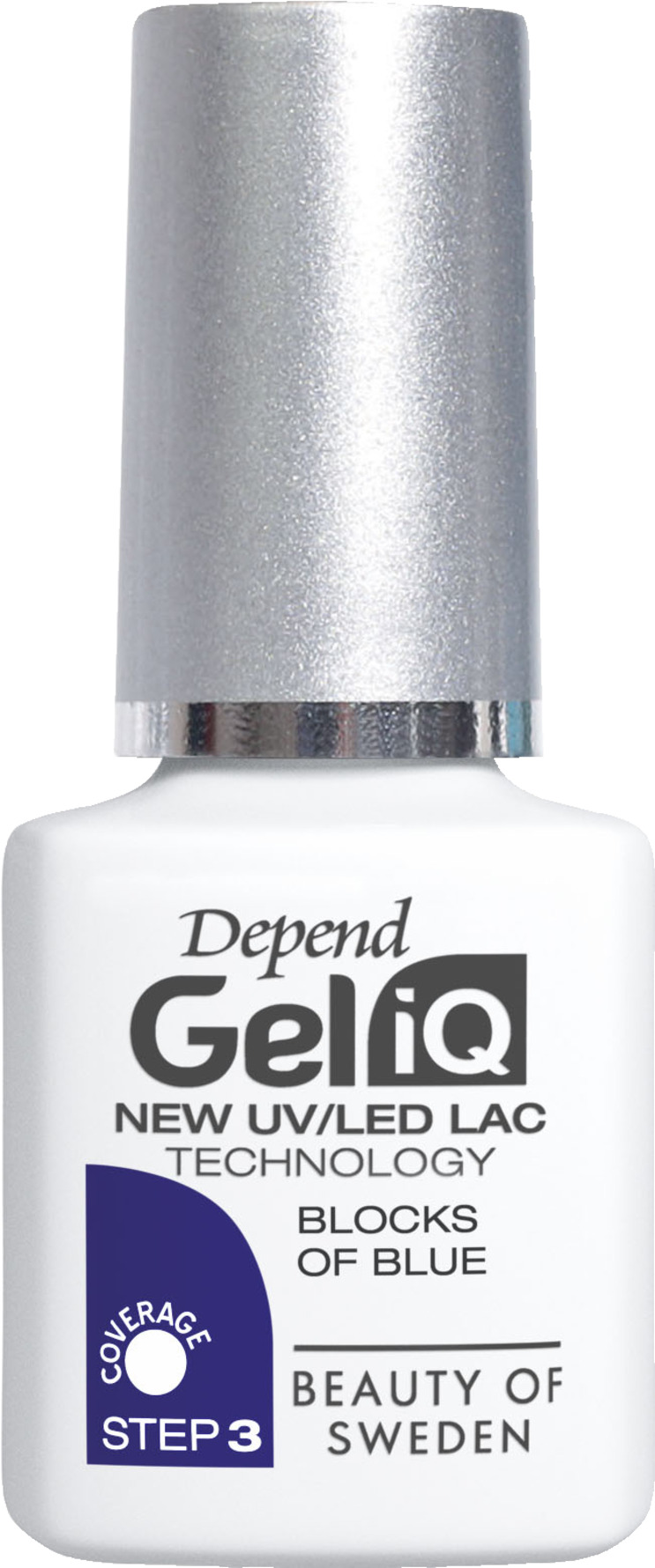 Depend Gel iQ Nail Polish Blocks of Blue Blocks of