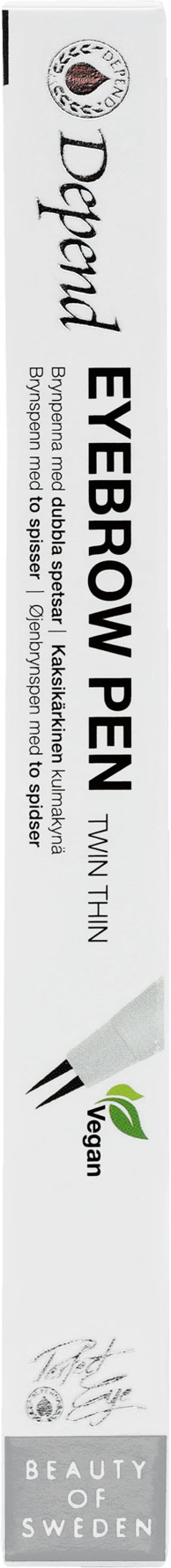Depend Eyebrow Pen Twin Thin Nord Mediumbrown Mediumbrown