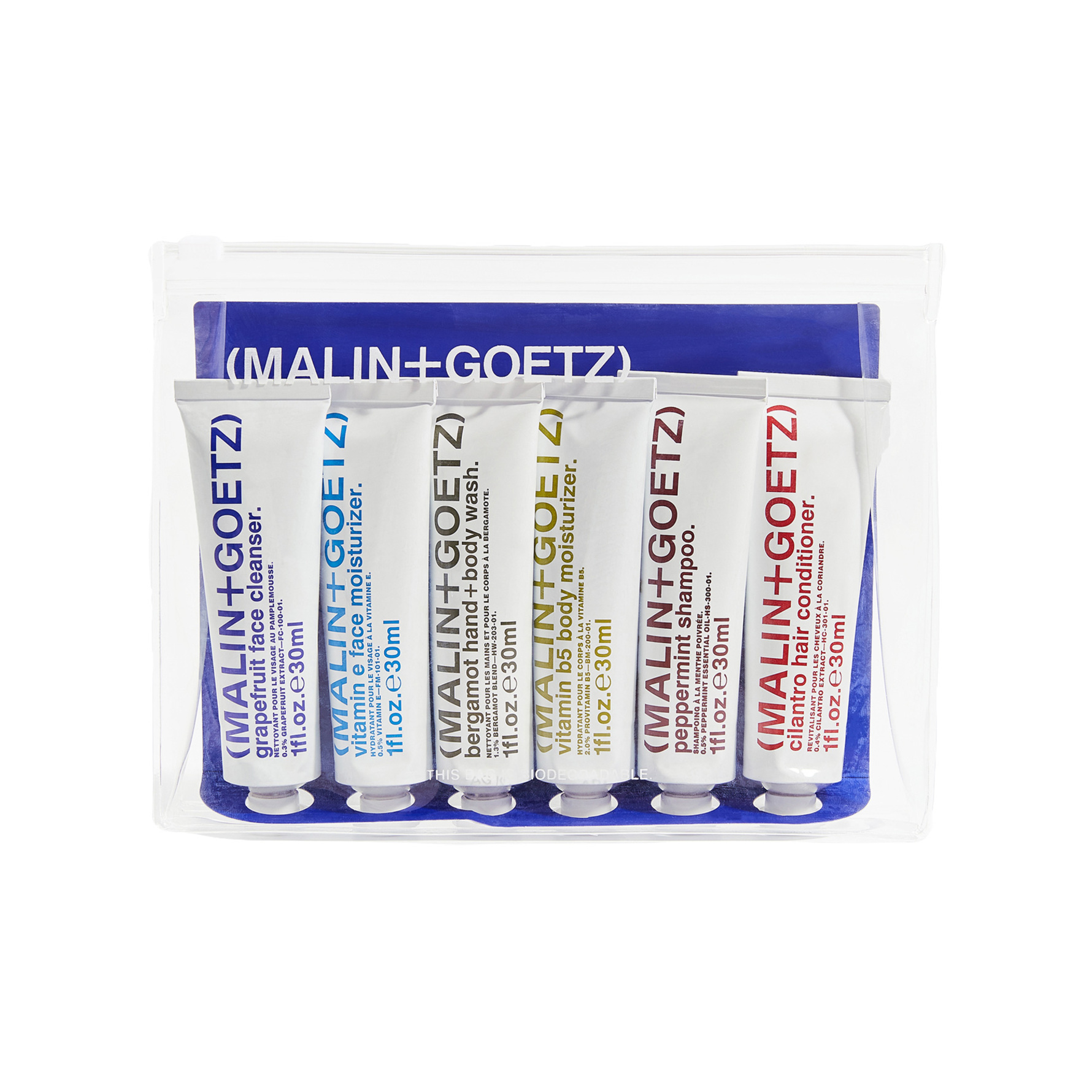 Malin+Goetz Best Sellers Travel Kit 6 x 30 ml 6 x 30 ml