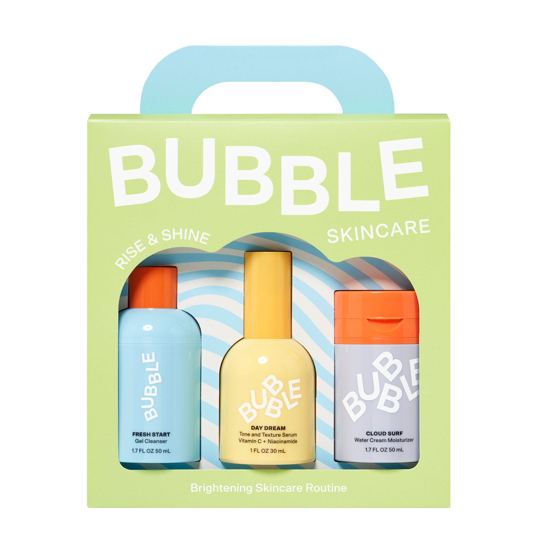 Bubble Bubble Rise and Shine Brightening Kit 50 ml, 30 ml, 50 ml 50 ml, 30 ml, 50 ml