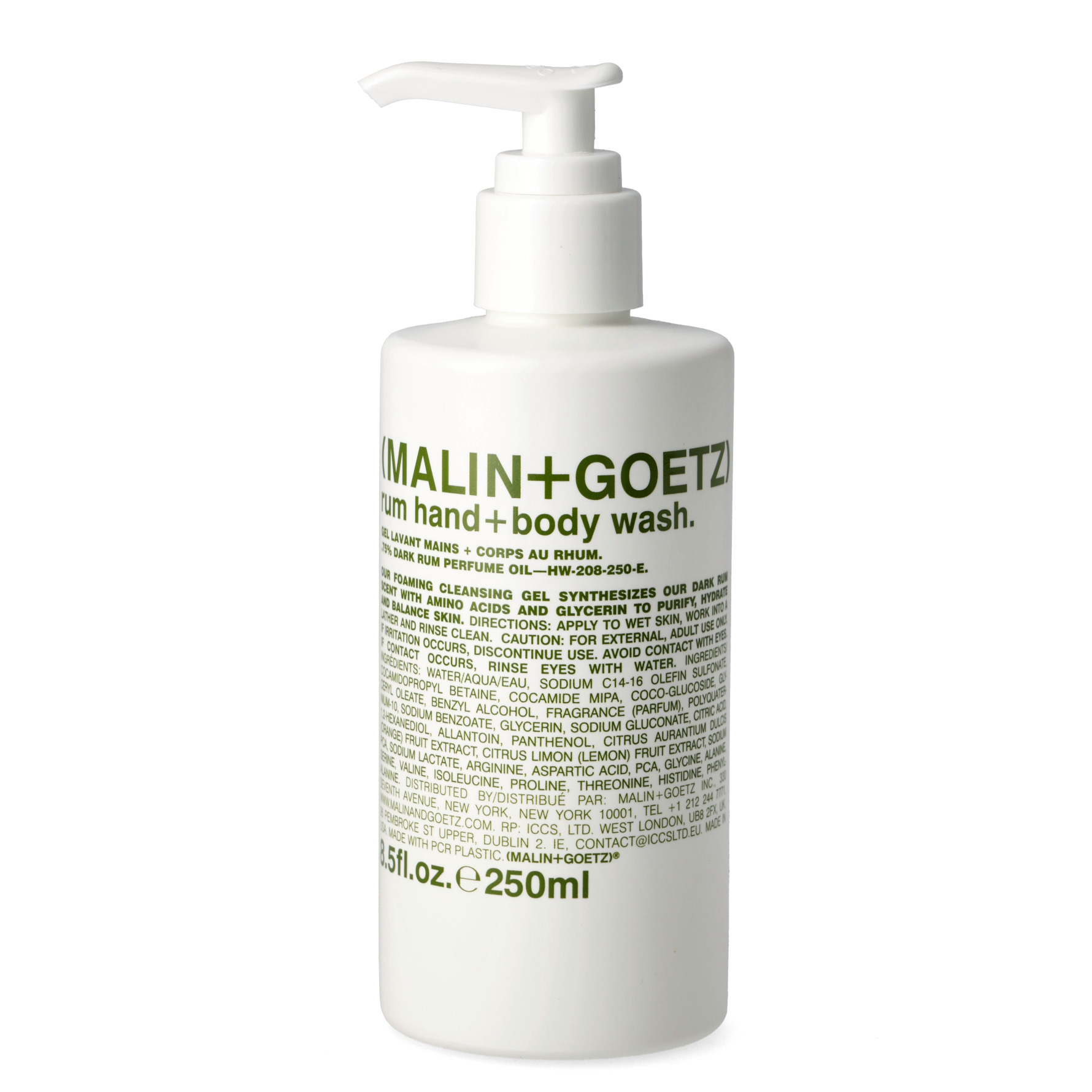 Malin+Goetz Rum Hand + Body Wash 250 ml 250 ml