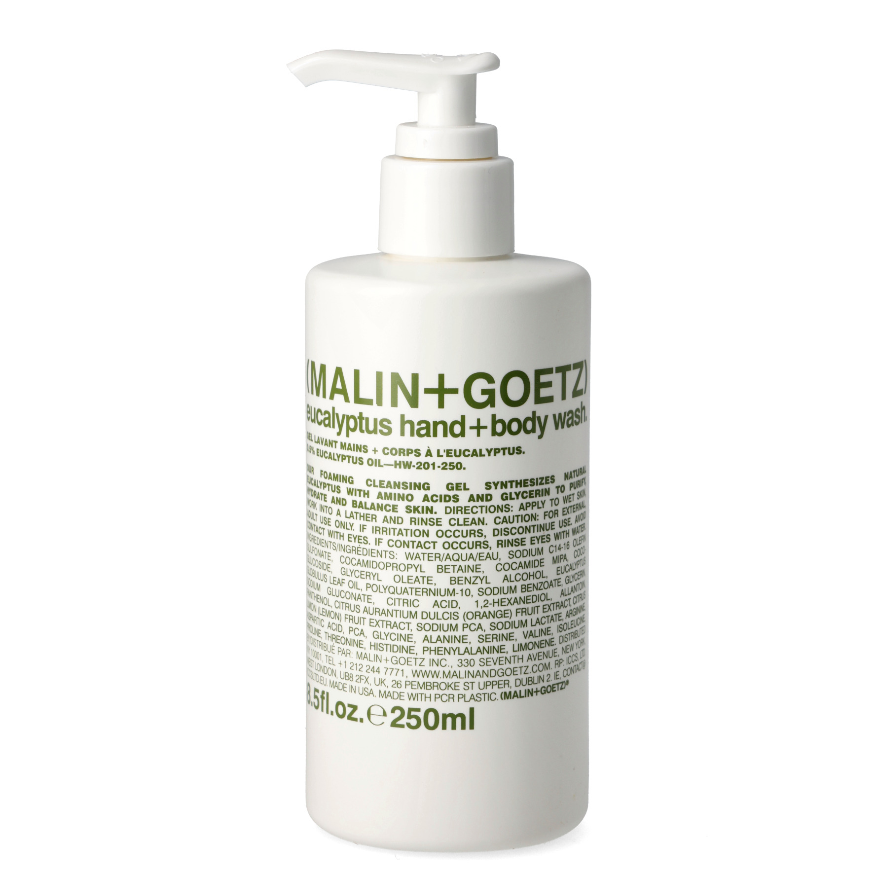 Malin+Goetz Eucalyptus Hand + Body Wash 250 ml 250 ml