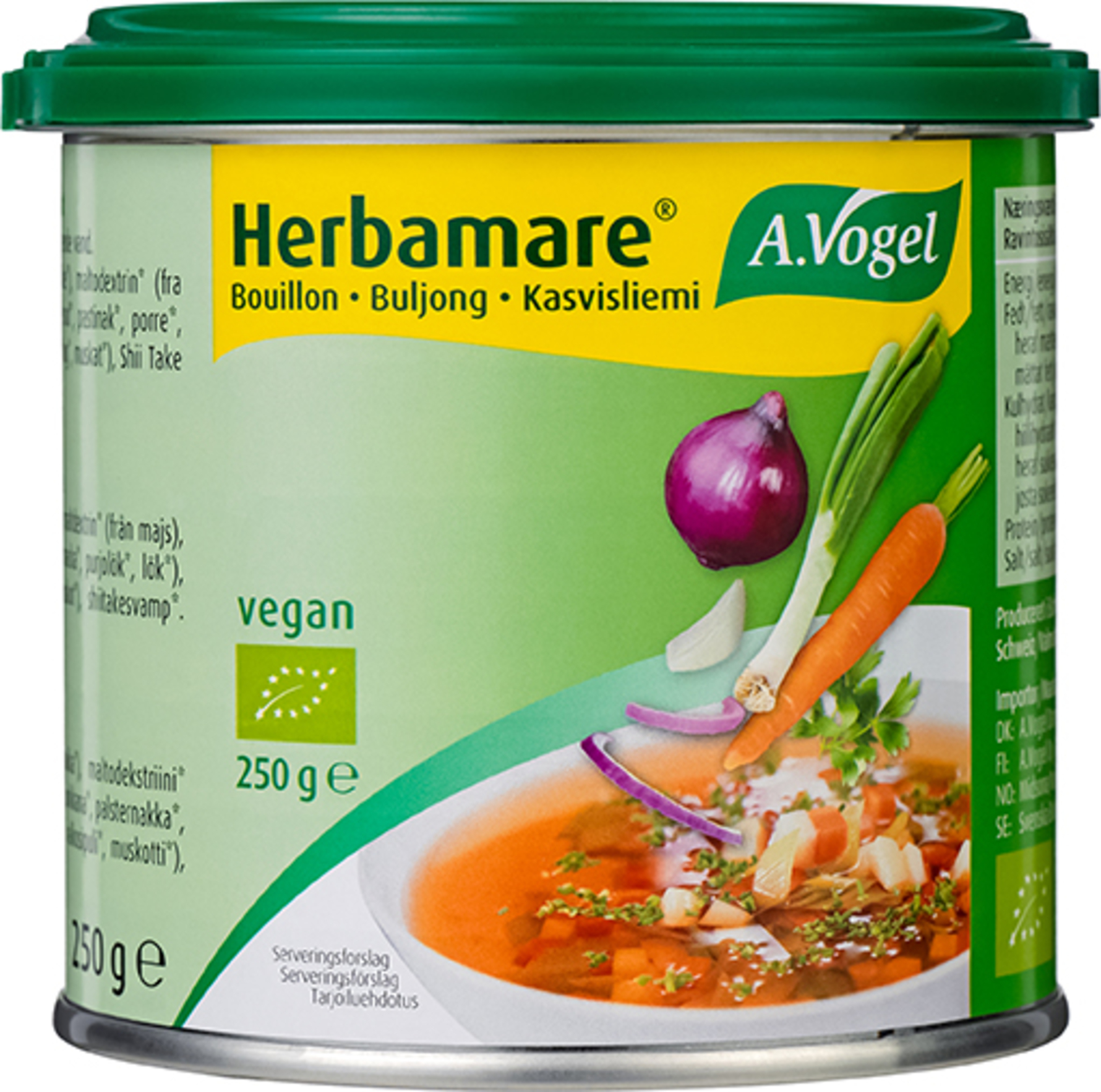 Køb Herbamare Bouillon Ø 250 g fra A.Vogel Matas