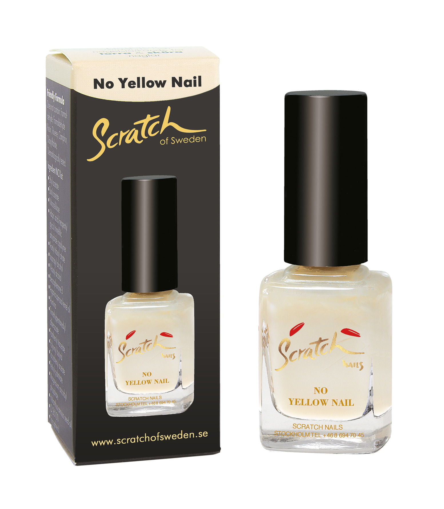 Scratch Nails No Yellow Nail 12 ml 12 ml