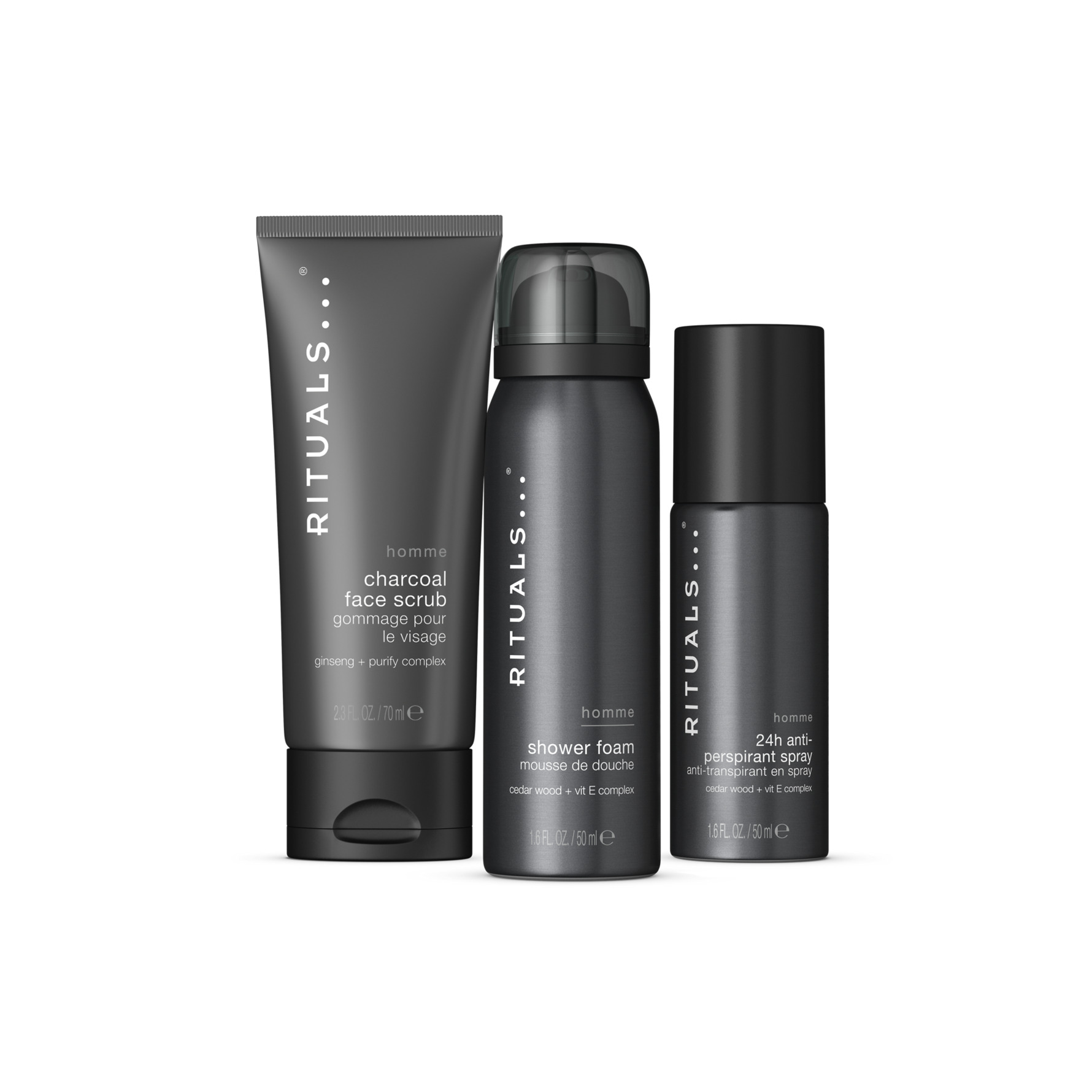 RITUALS Trial Set Homme 70 ml + 50 ml + 50 ml 70 ml + 50 ml + 50 ml