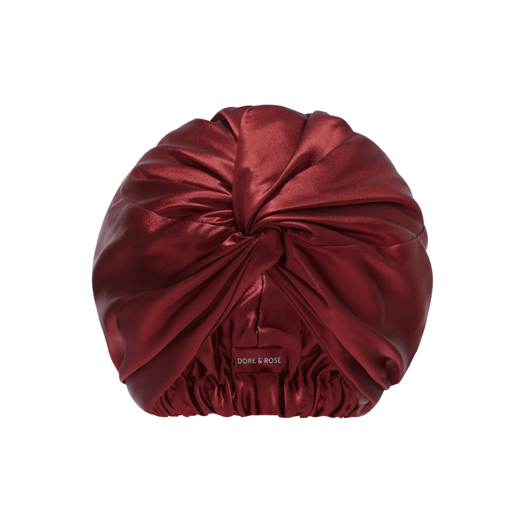 Dore & Rose Premium Silk Bonnet Burgundy