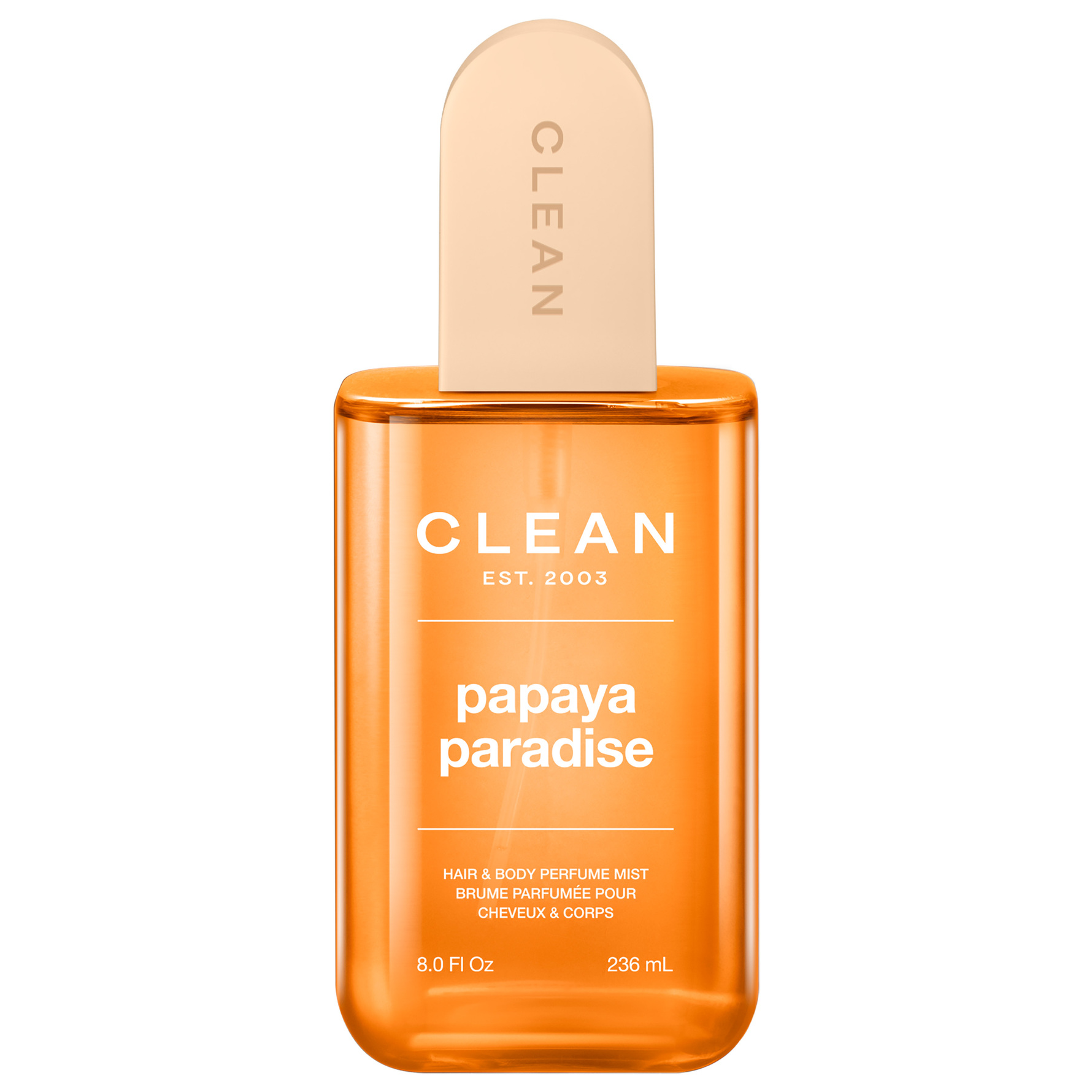 Clean Papaya Paradise Hair & Body Perfume Mist 236 ml 236 ml