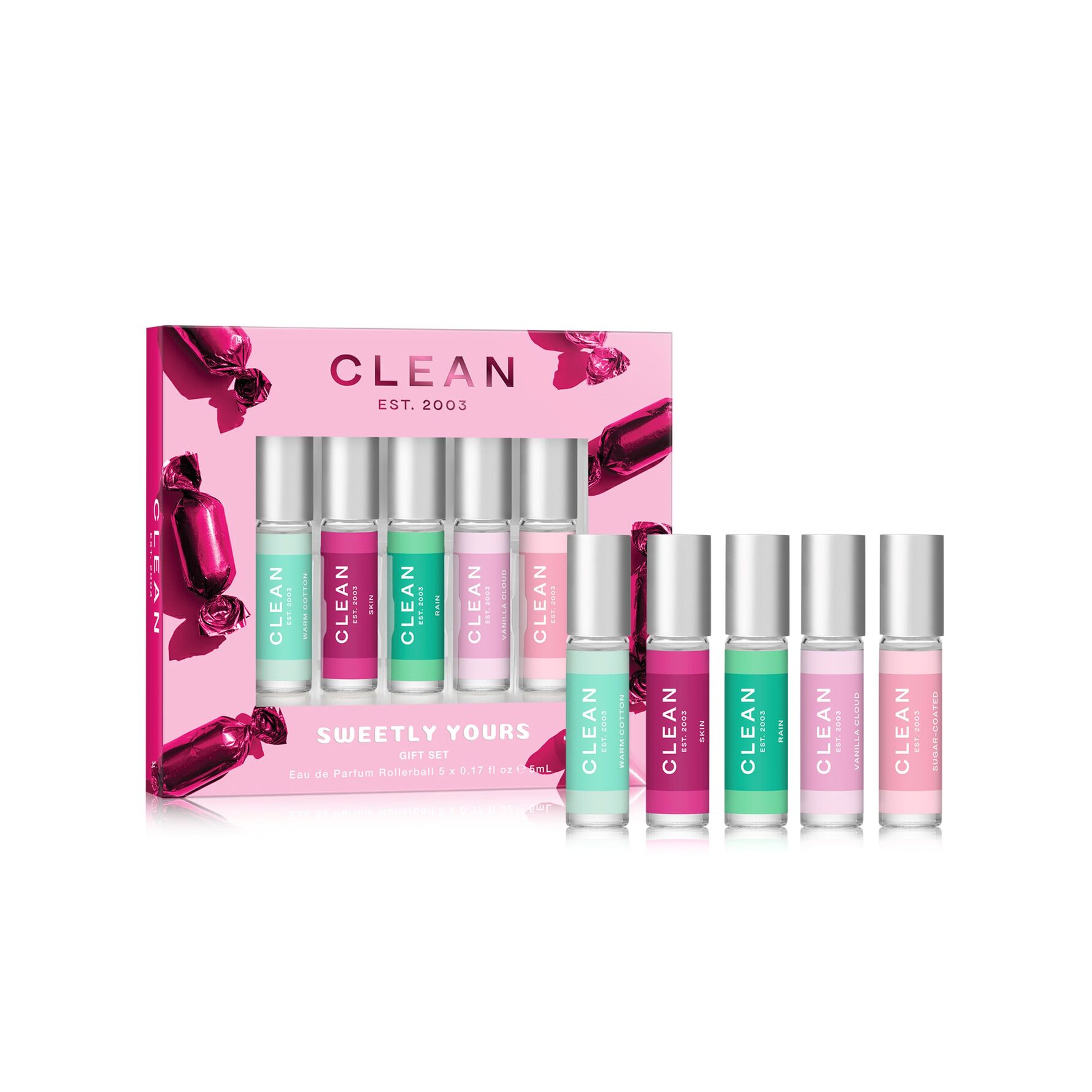 Clean Clean Classic Layering Rollerball Gift Box 25 ml