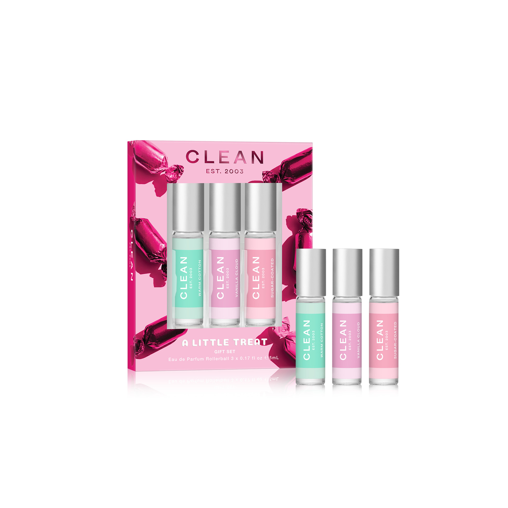 Clean Clean Classic Layering Rollerball Gift Box 15 ml