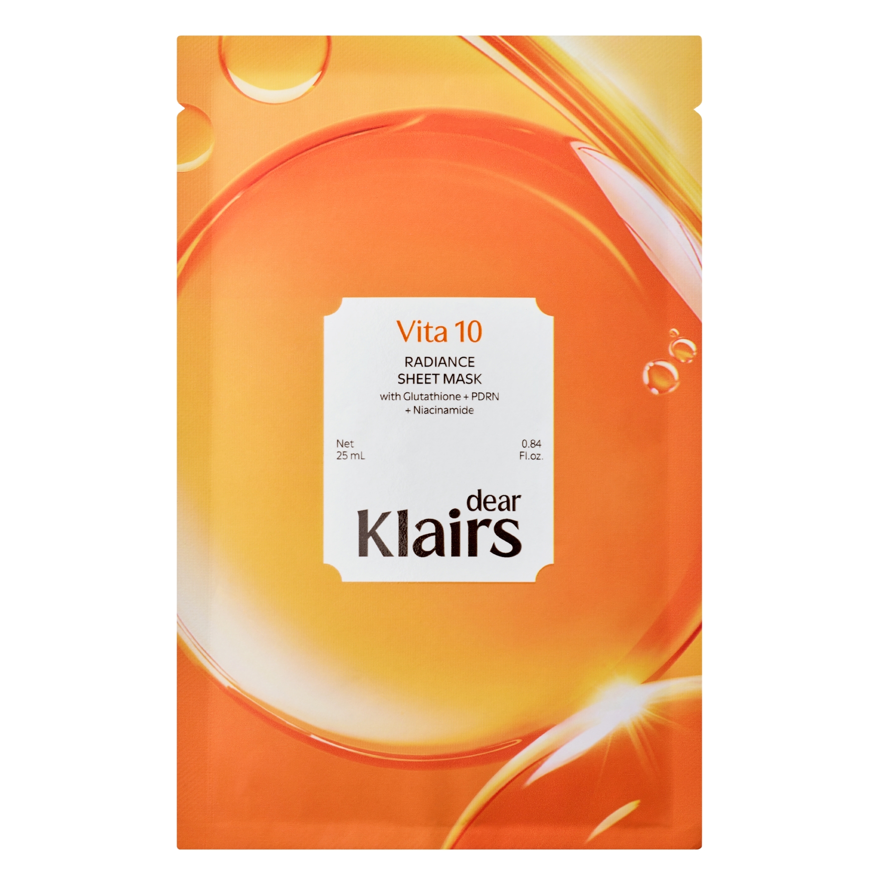 KLAIRS Vita 10 Radiance Sheet Mask 25 ml 25 ml