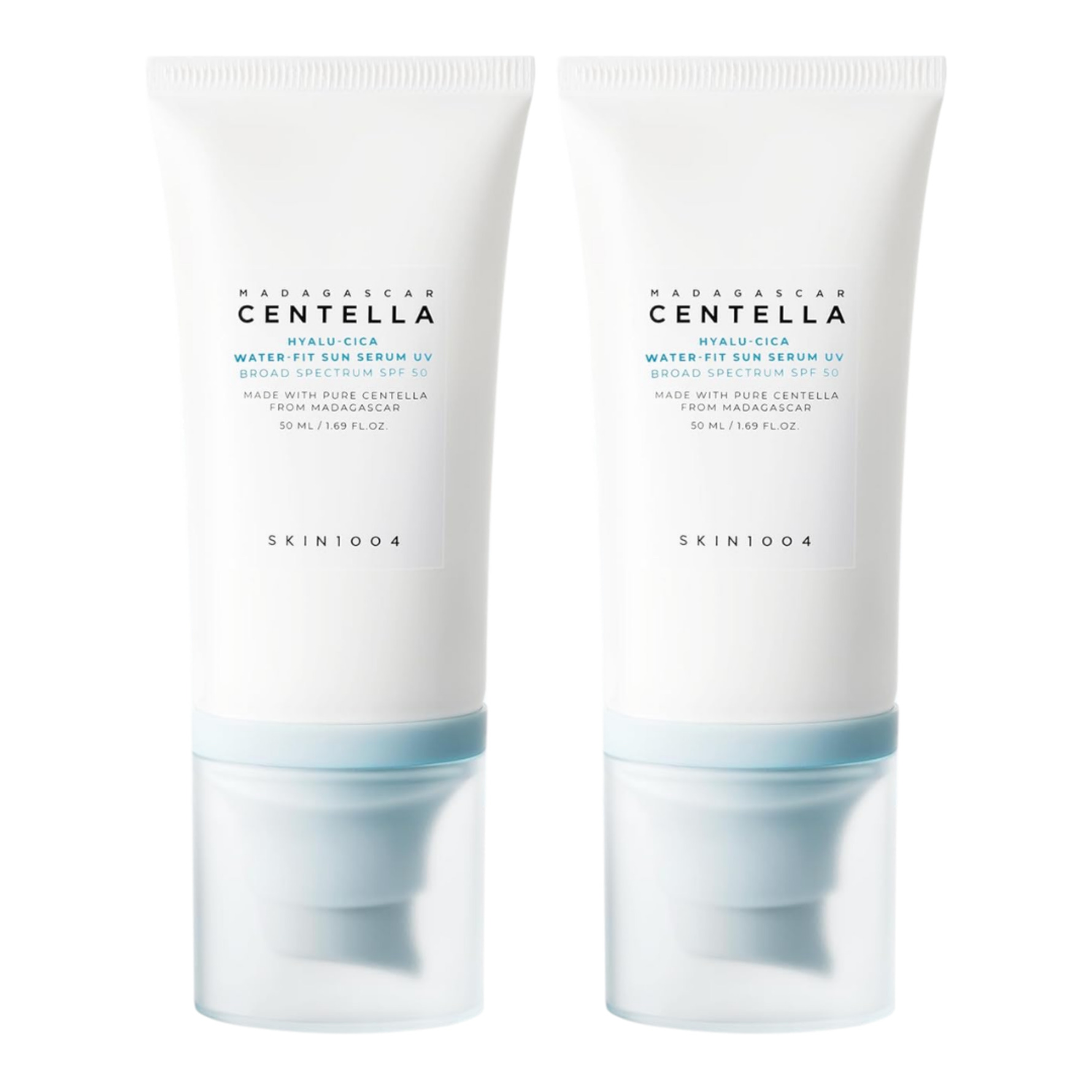 SKIN1004 Hyalu-Cica Water-Fit Sun Serum SPF50+ PA++++ Twin Pack 2 x 50 ml 2 x 50 ml