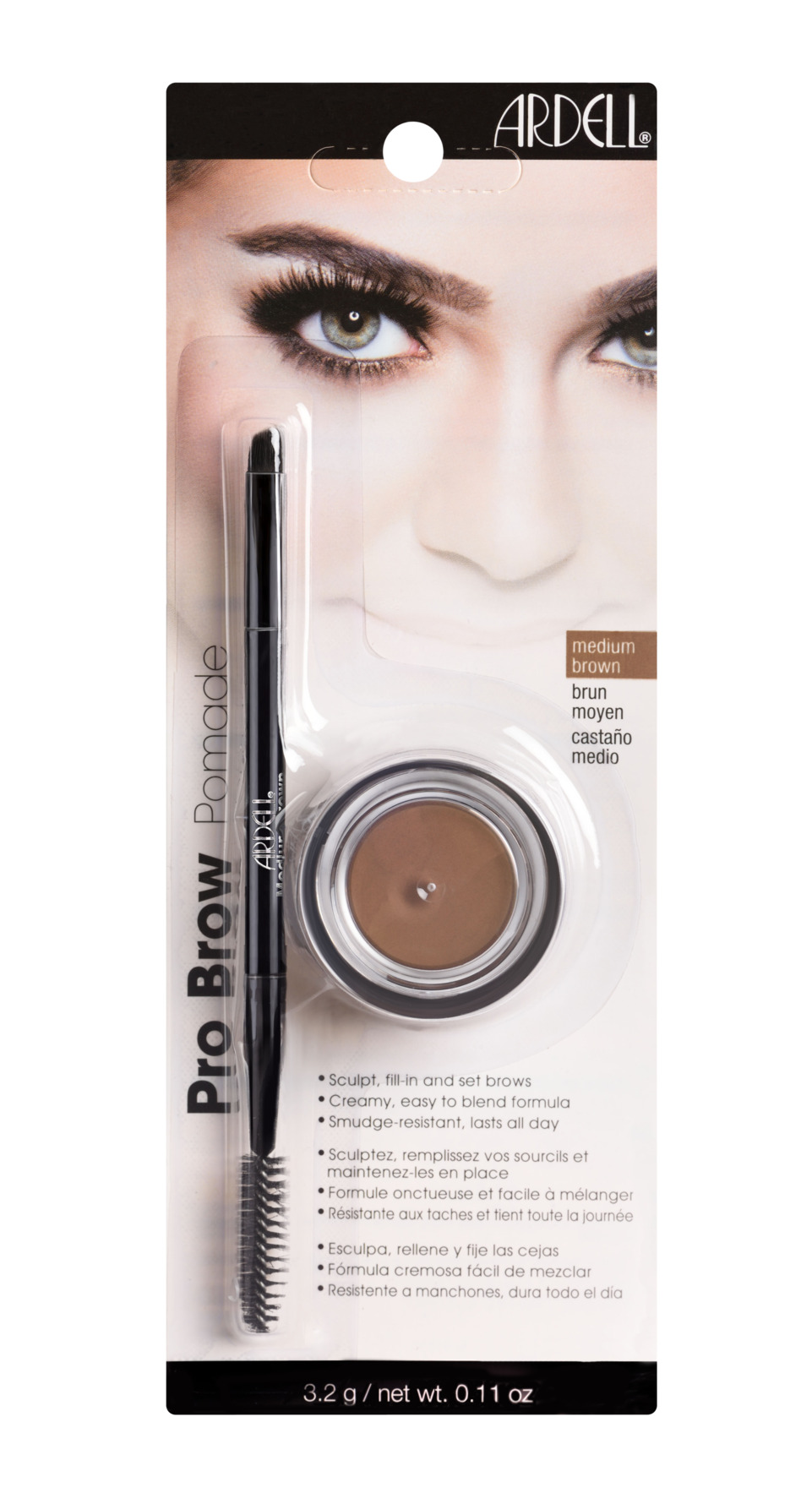 Ardell Pro Brow Pomade Medium Brown Medium