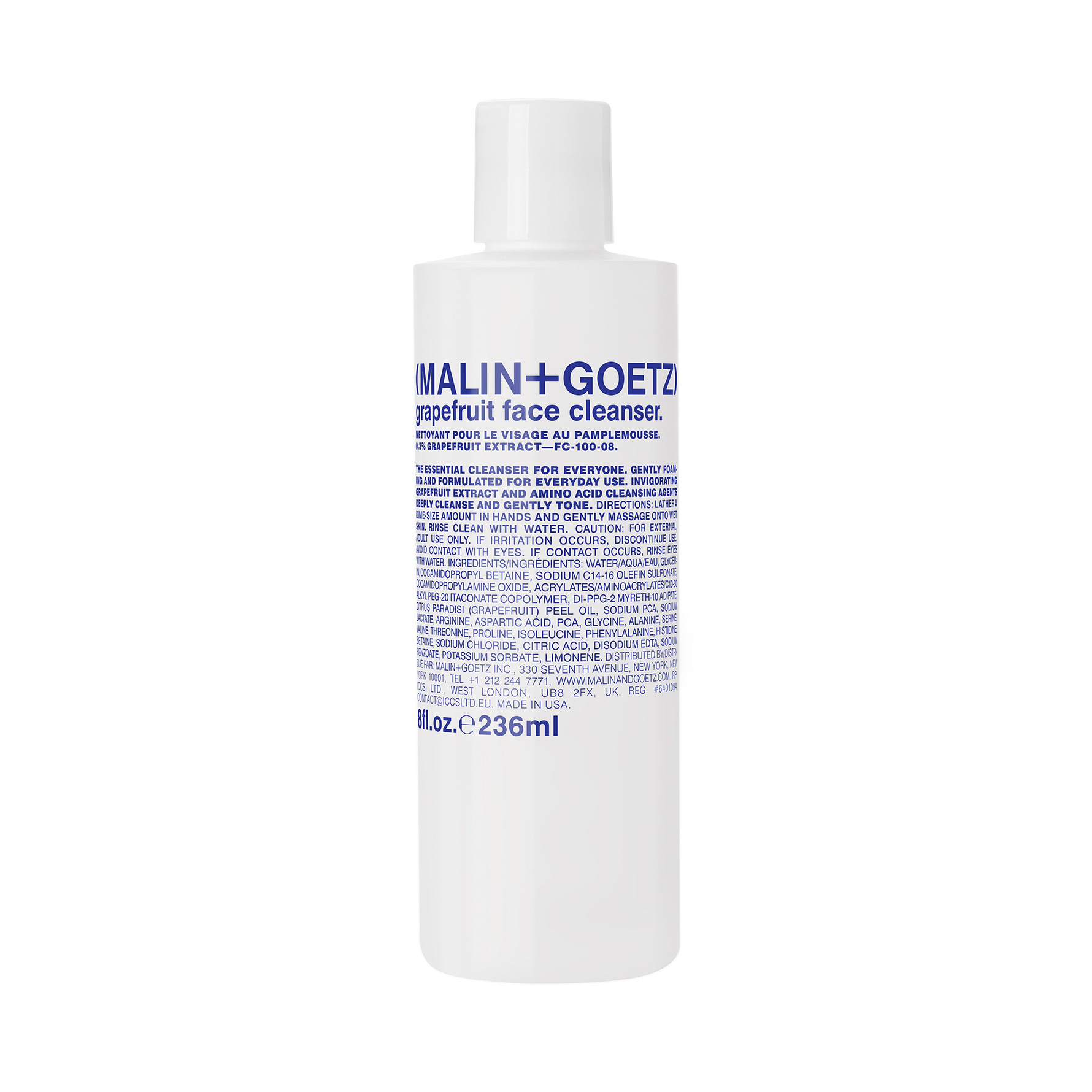 Køb Grapefruit Face Cleanser 236 ml fra Malin+Goetz Matas