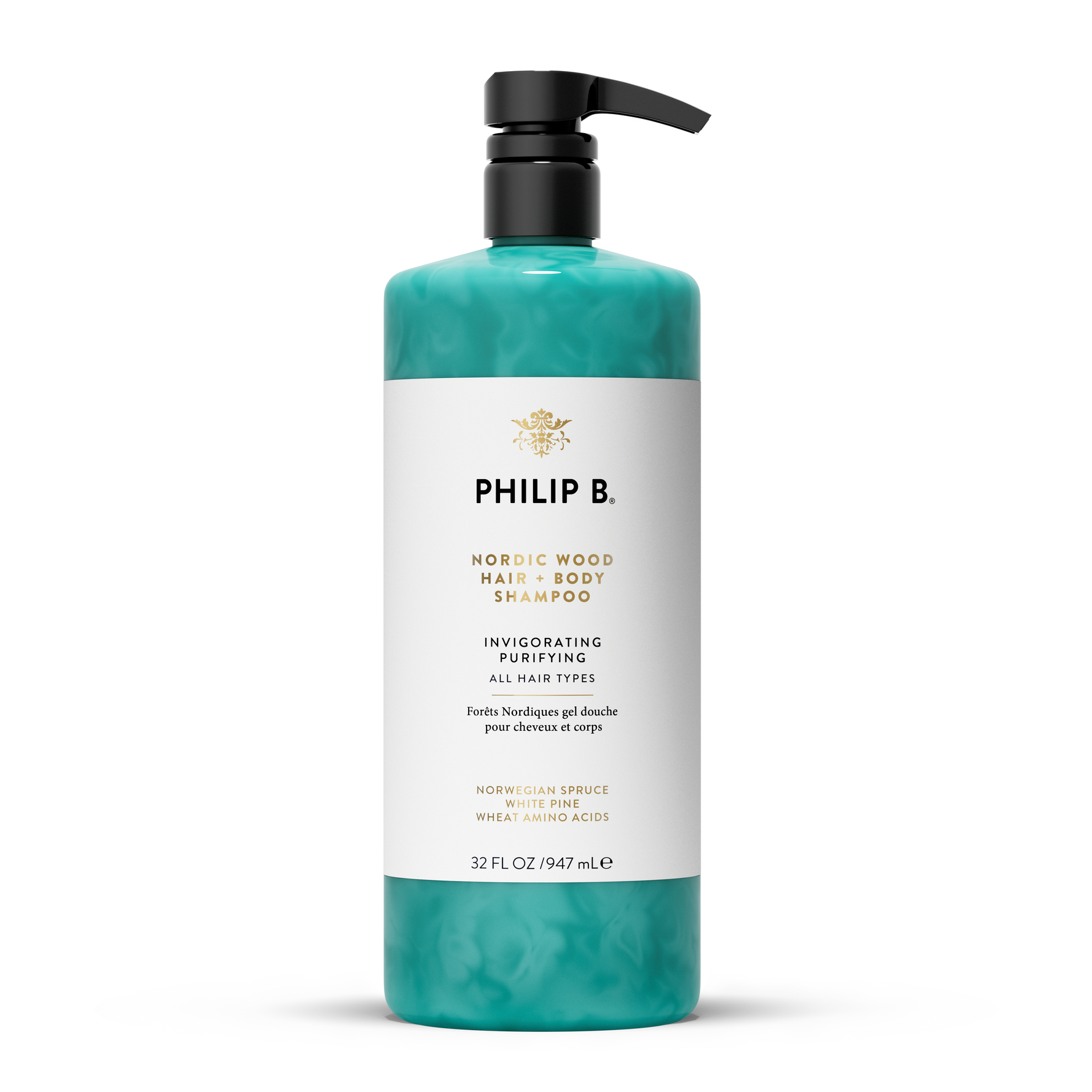 Køb Nordic Wood One Step Shampoo 350 Ml Fra Philip B - Matas