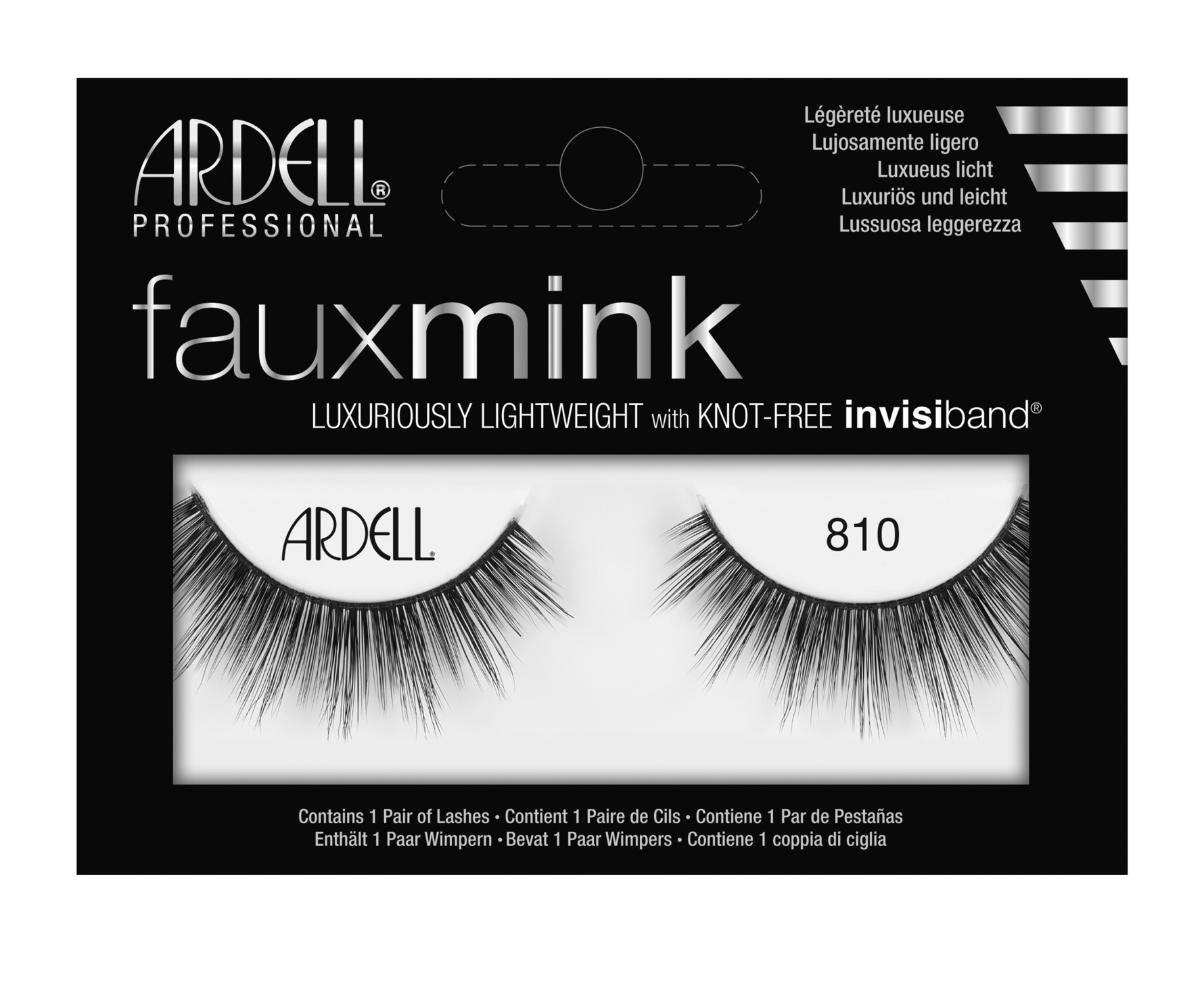 Ardell Faux Mink False Lashes 810 Black 810