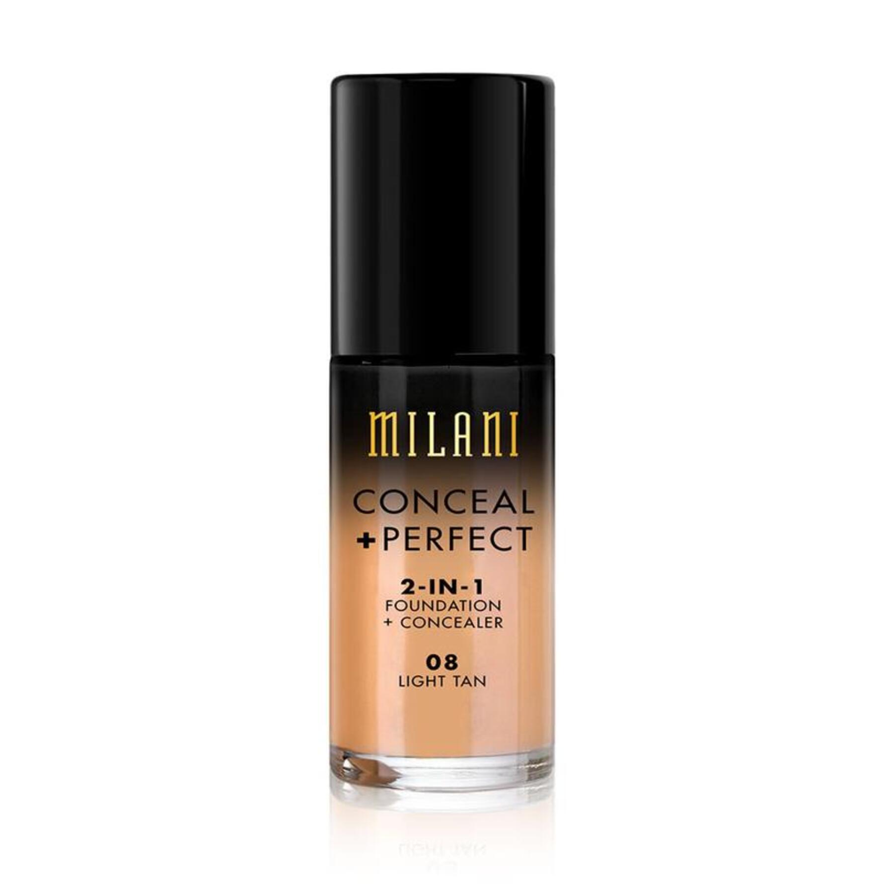 Milani Milani CONCEAL & PERFECT LIQUID FOUNDATION 08 Light Tan 08 Light Tan