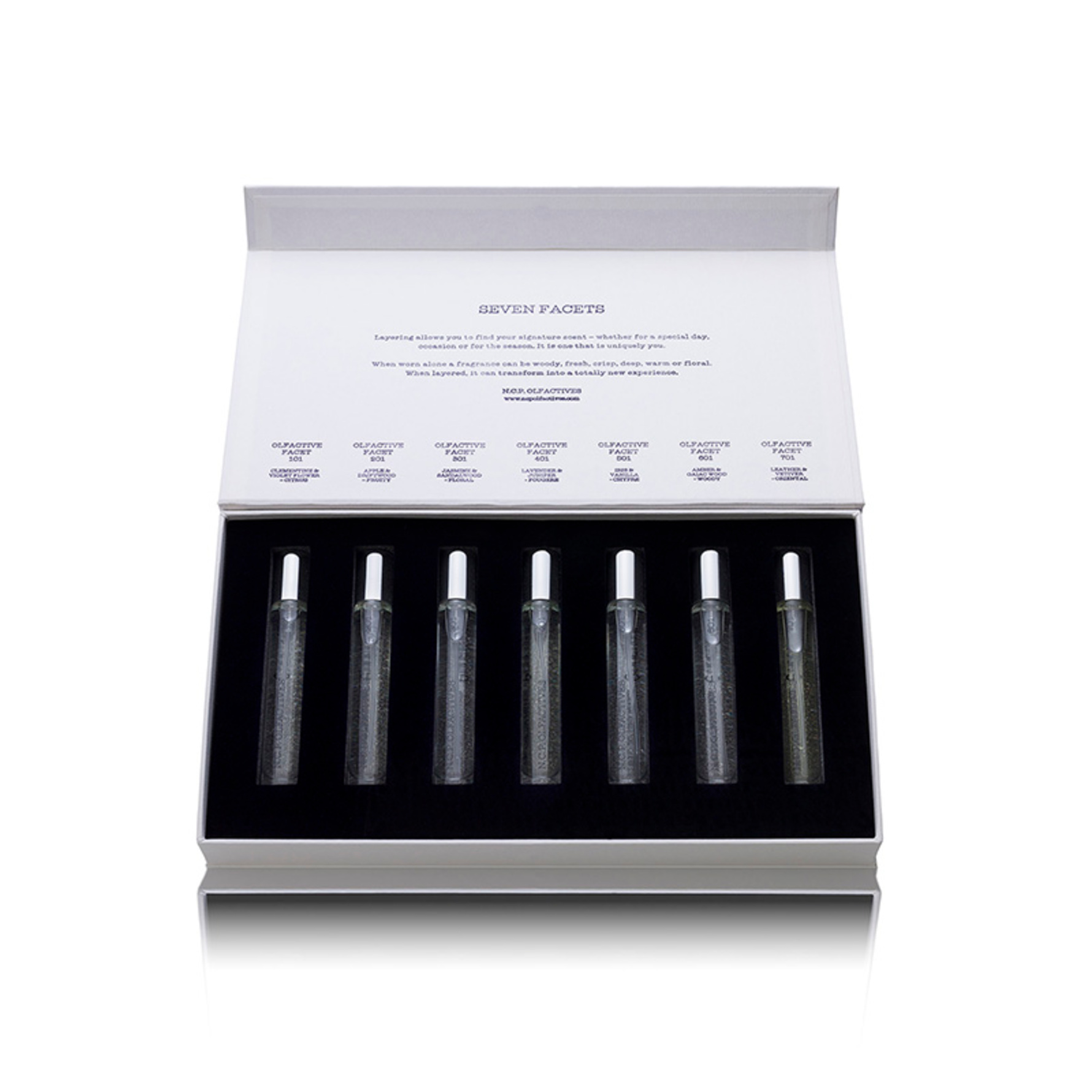 N.C.P. Olfactives N.C.P. Olfactives Seven Facets Collection 7 x 10 ml 7 x 10 ml